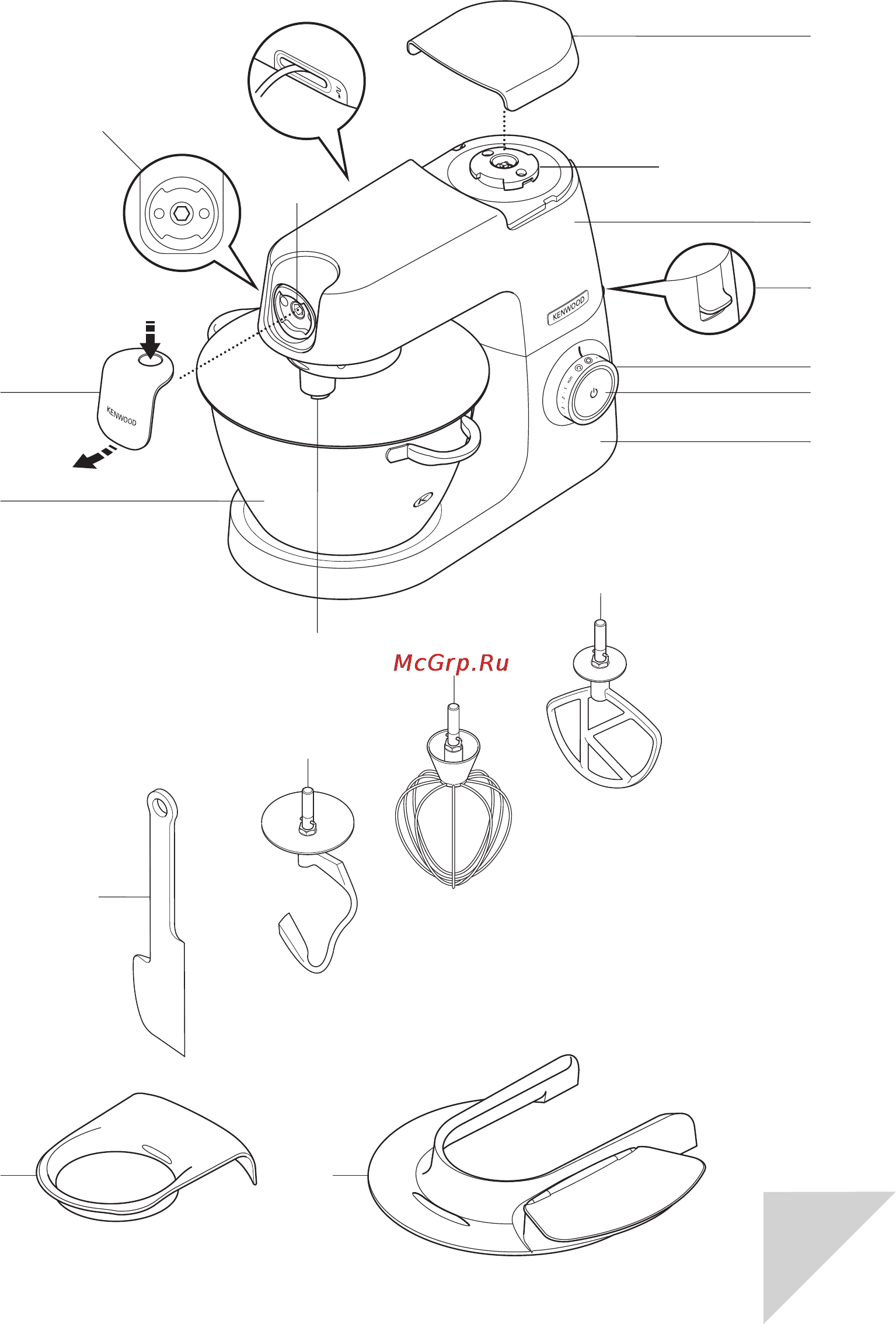 Kenwood KVC5040T Инструкция по эксплуатации онлайн [3/17] 133172
