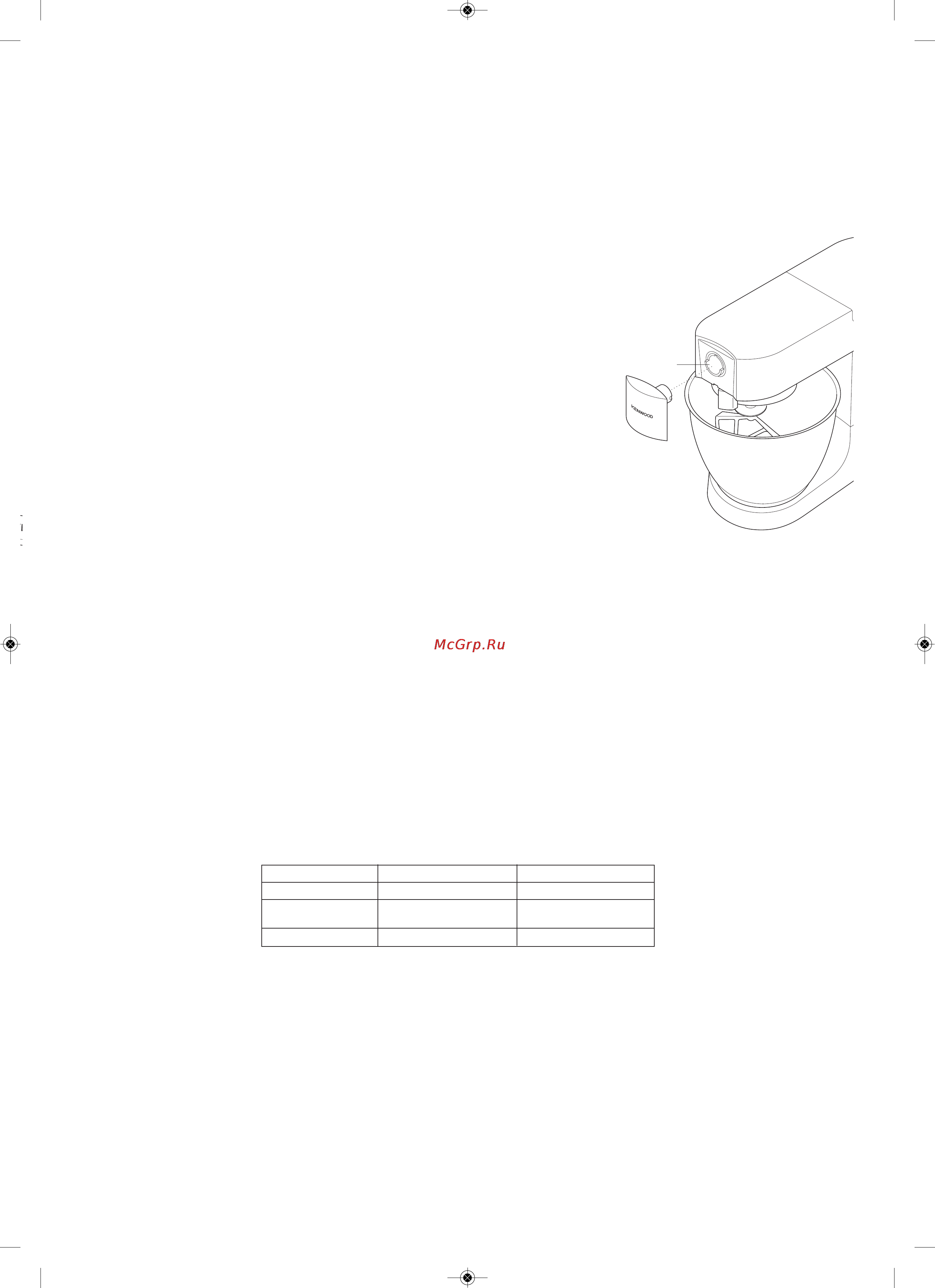 Kenwood OWKMM77006 (KMM77006) [7/9] Очистка и обслуживание