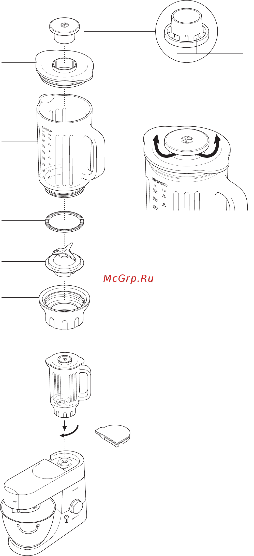 Kenwood AW22000002 Инструкция по эксплуатации онлайн [2/7] 133226