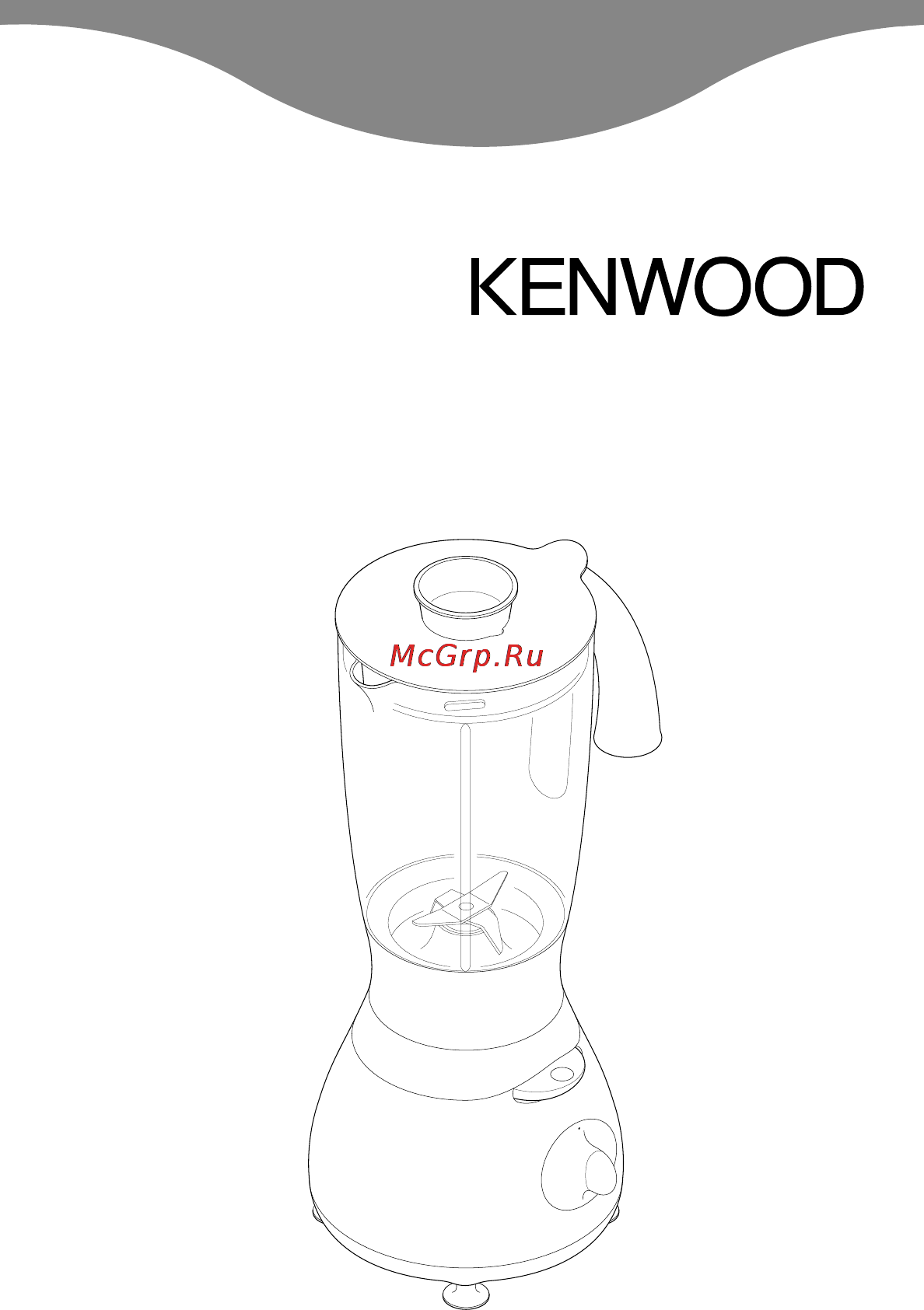 Kenwood BL 446 Инструкция по эксплуатации онлайн
