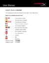 Kingston HyperX Cloud II RD Инструкция по эксплуатации