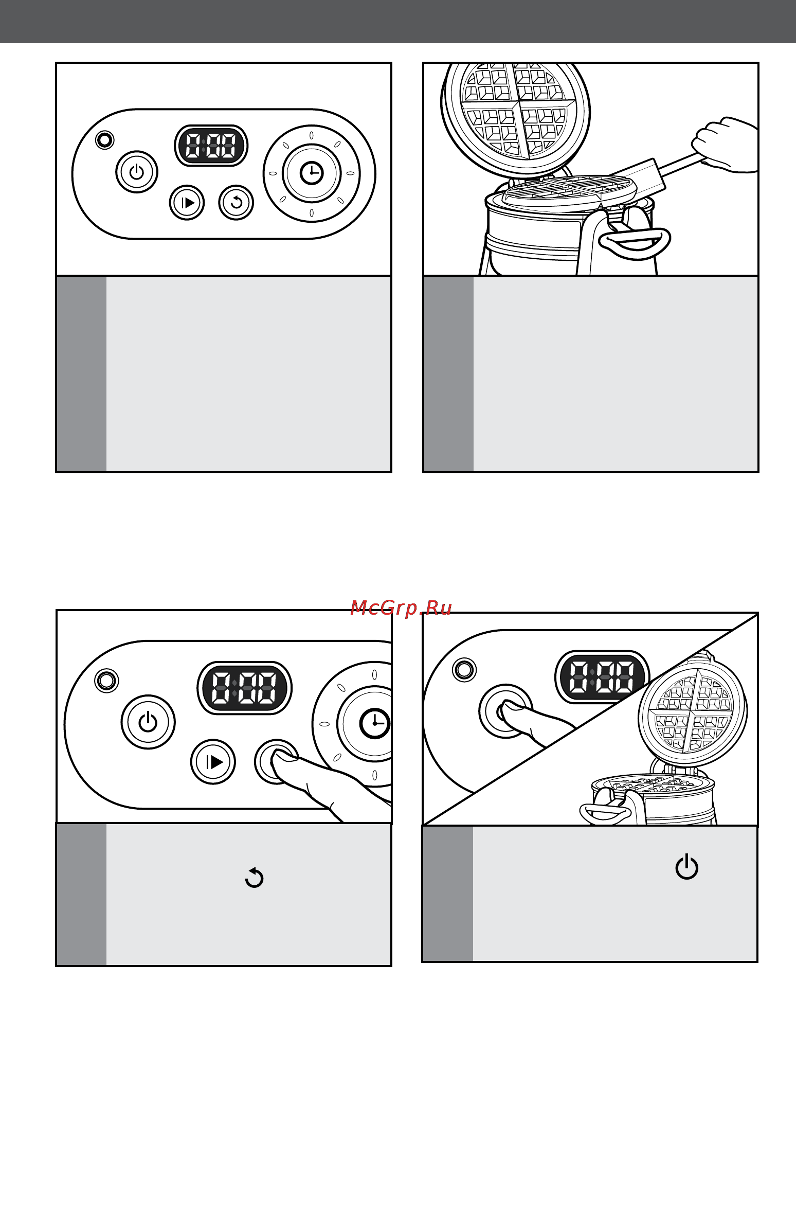 KitchenAid Artisan 5KWB110EAC [8/20] Работа с вафельницей