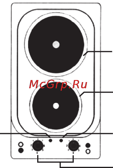 MBS PE-303 [5/10] Описание электрической поверхности