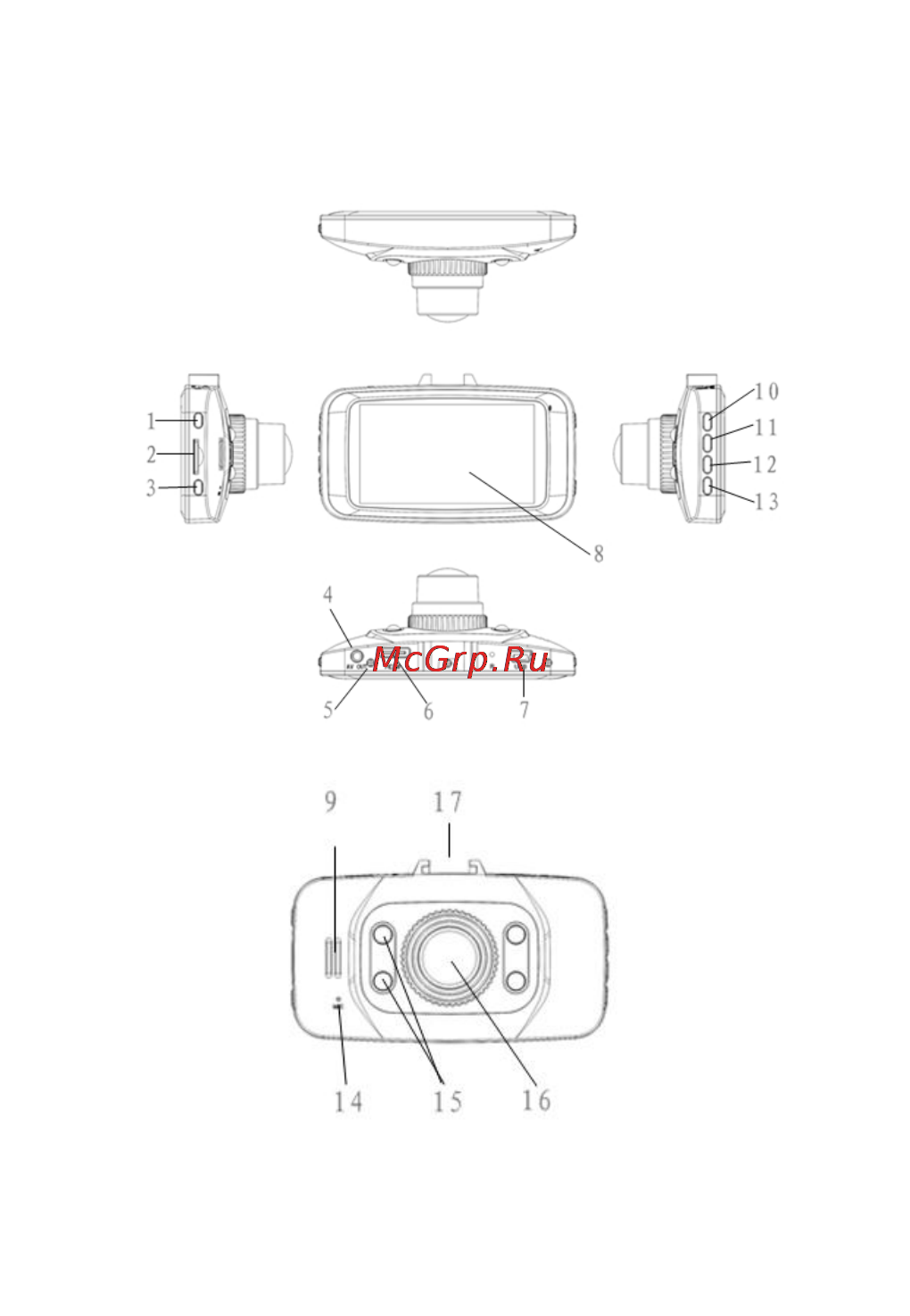 Ginzzu FX-803HD Руководство пользователя онлайн [3/13] 133542