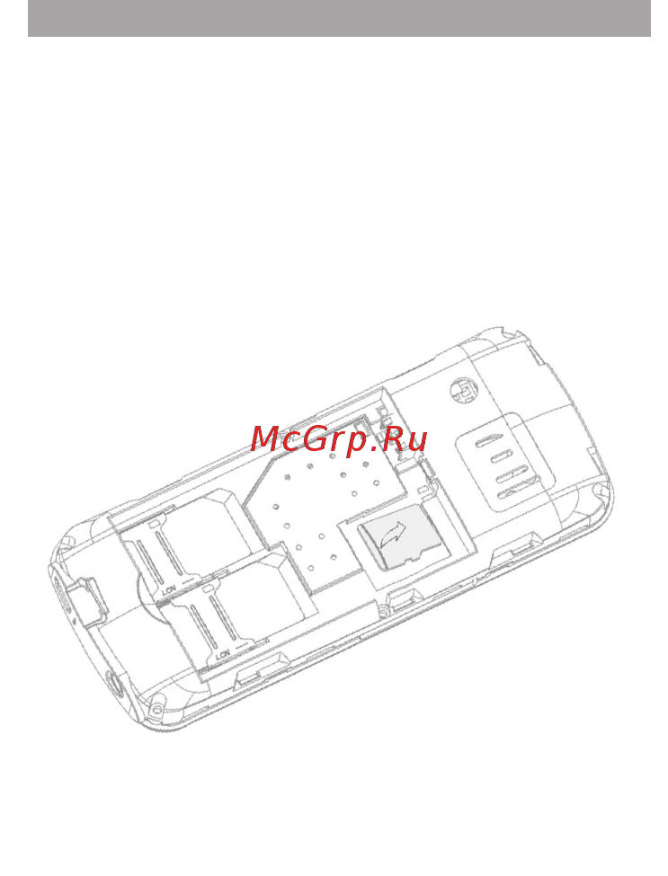 Ginzzu m108 dual black [14/28] Установка карты памяти