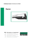 Krona Karen 500WHpb Инструкция по эксплуатации