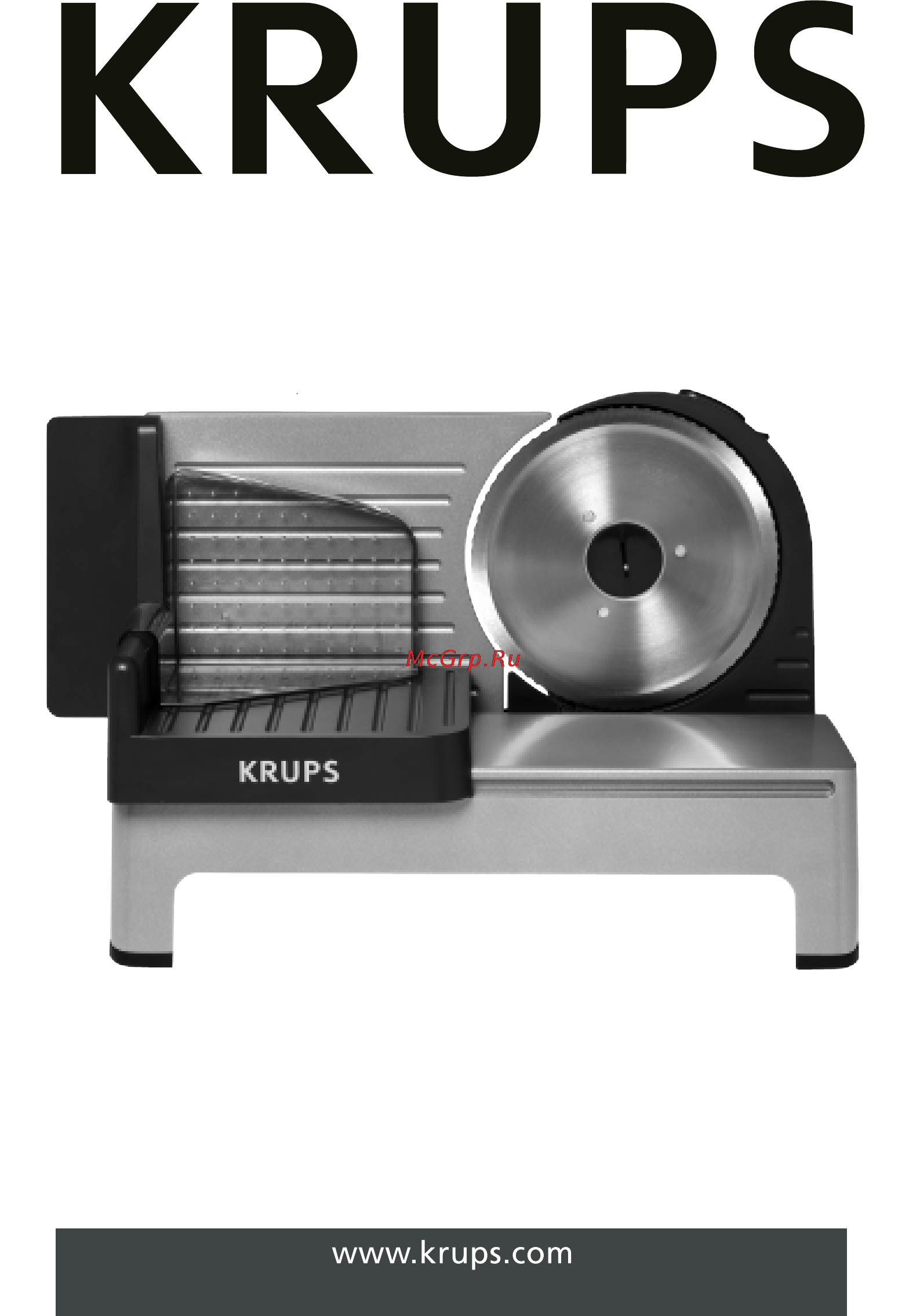 Krups TR 522341 Инструкция по эксплуатации онлайн