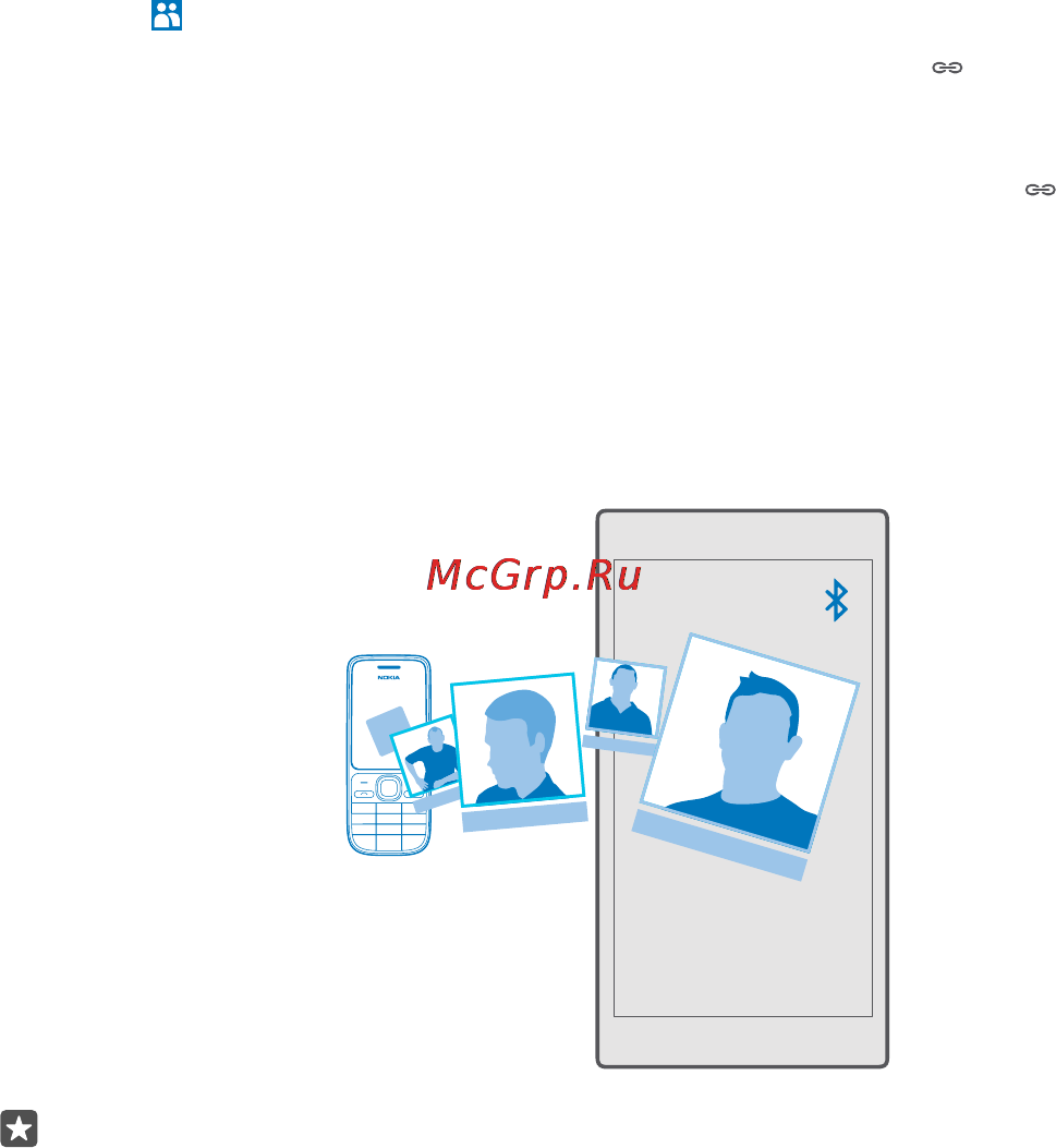 Microsoft Windows 10 Mobile [74/147] Связывание контактов