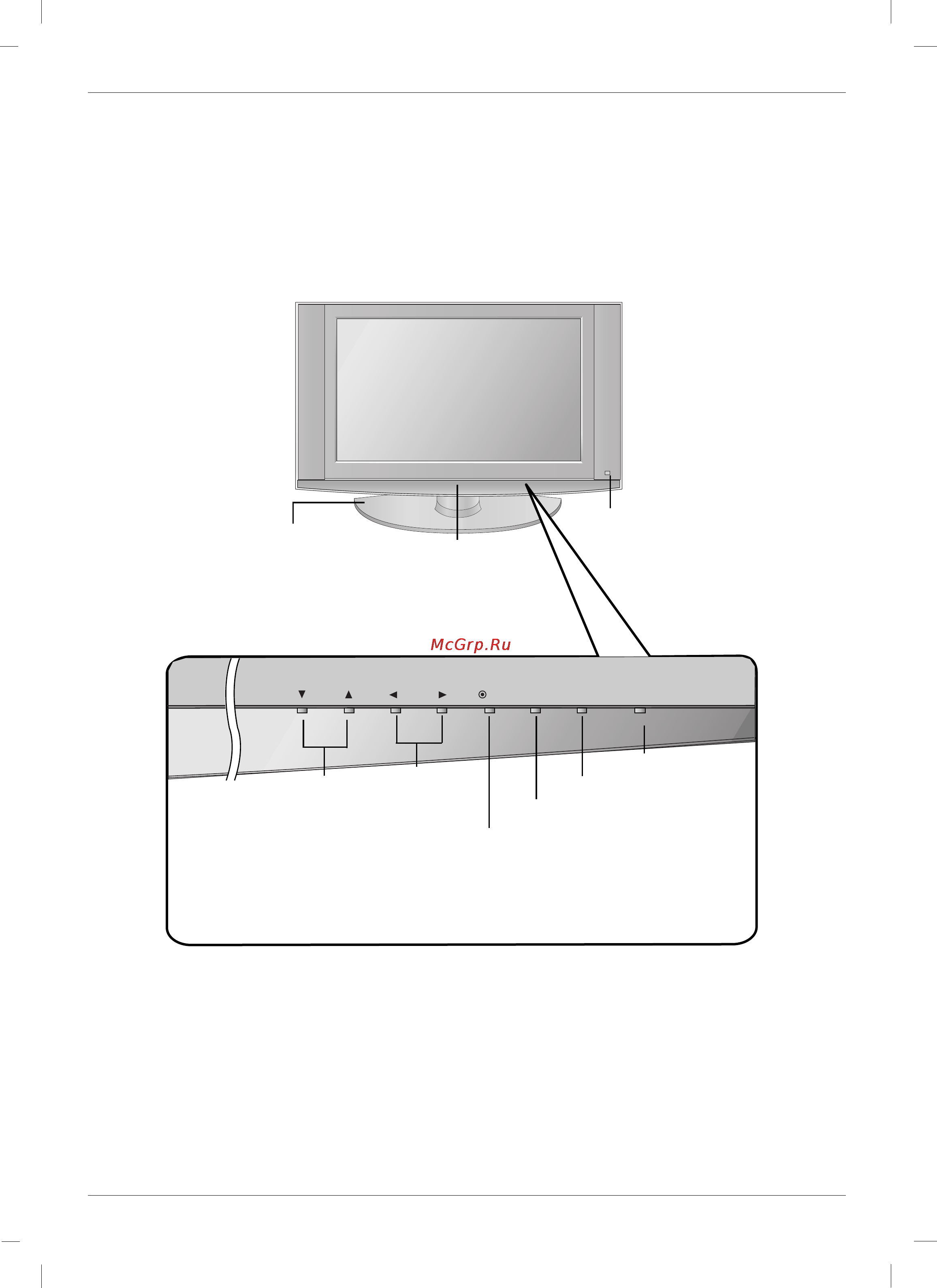 LG 32LX2 R [6/64] Элементы управления