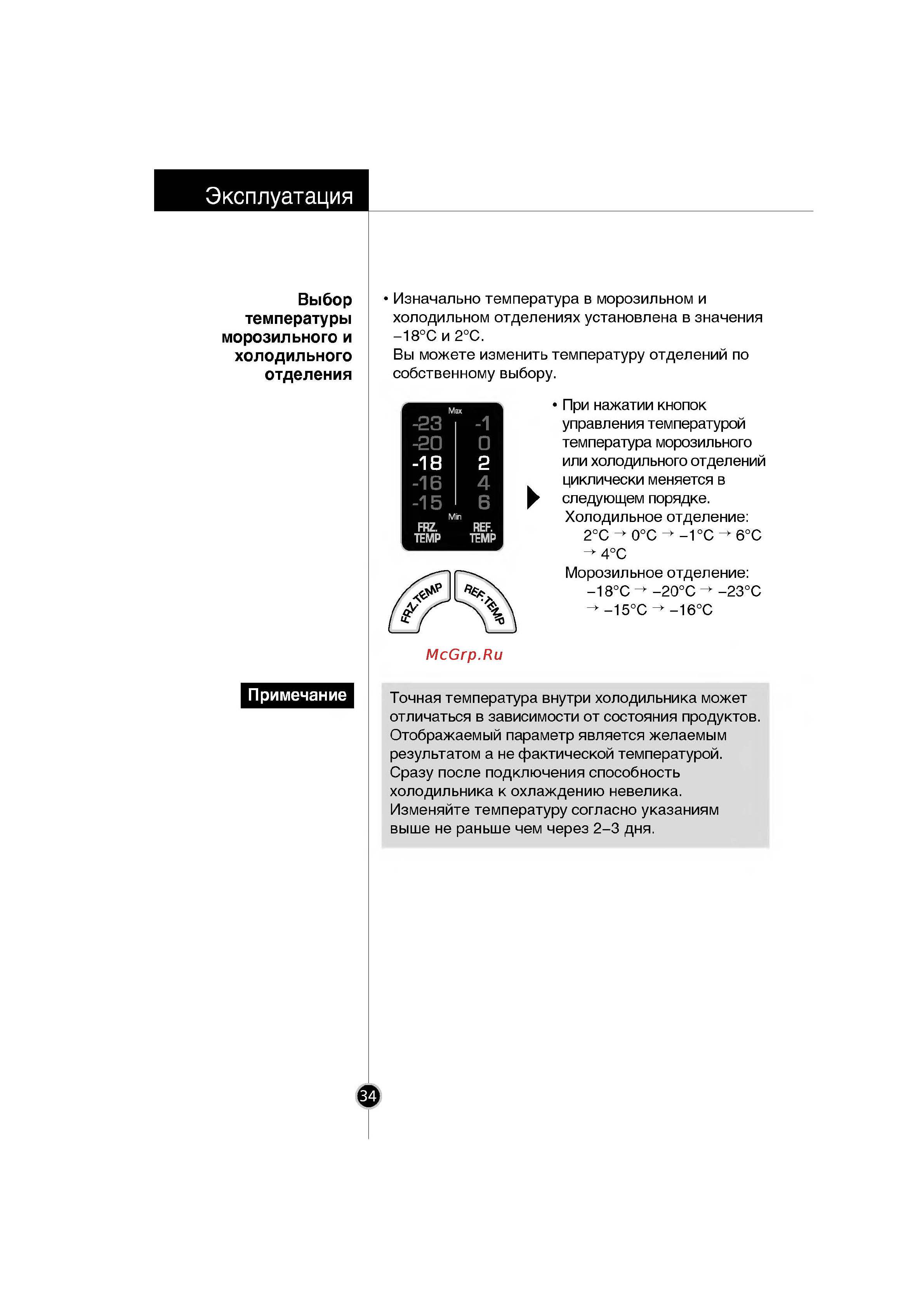 LG GR-419 QVQA [11/23] Эксплуатация