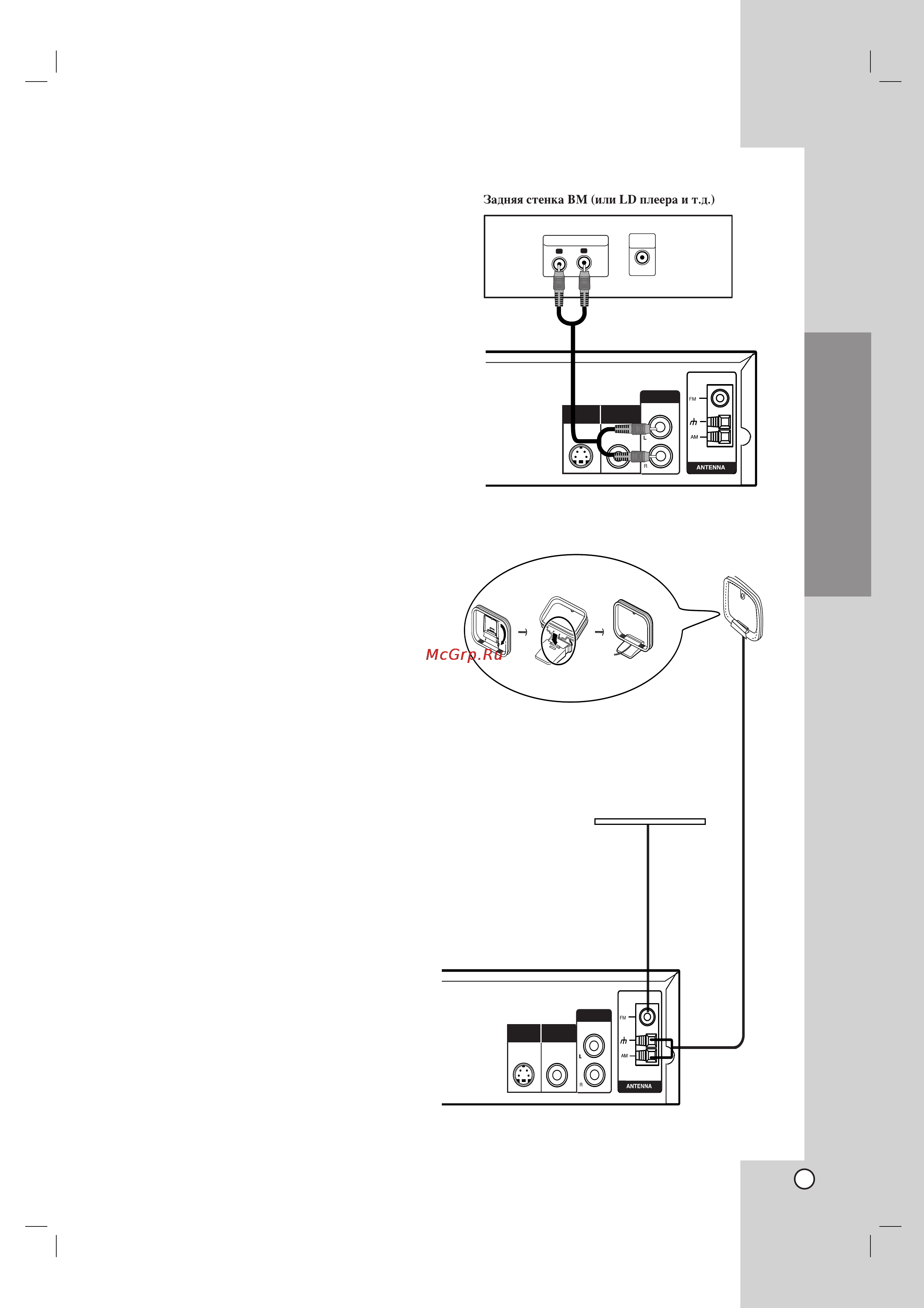 LG LH-T6340 X (комплект) [11/34] Am loop aerial supplied
