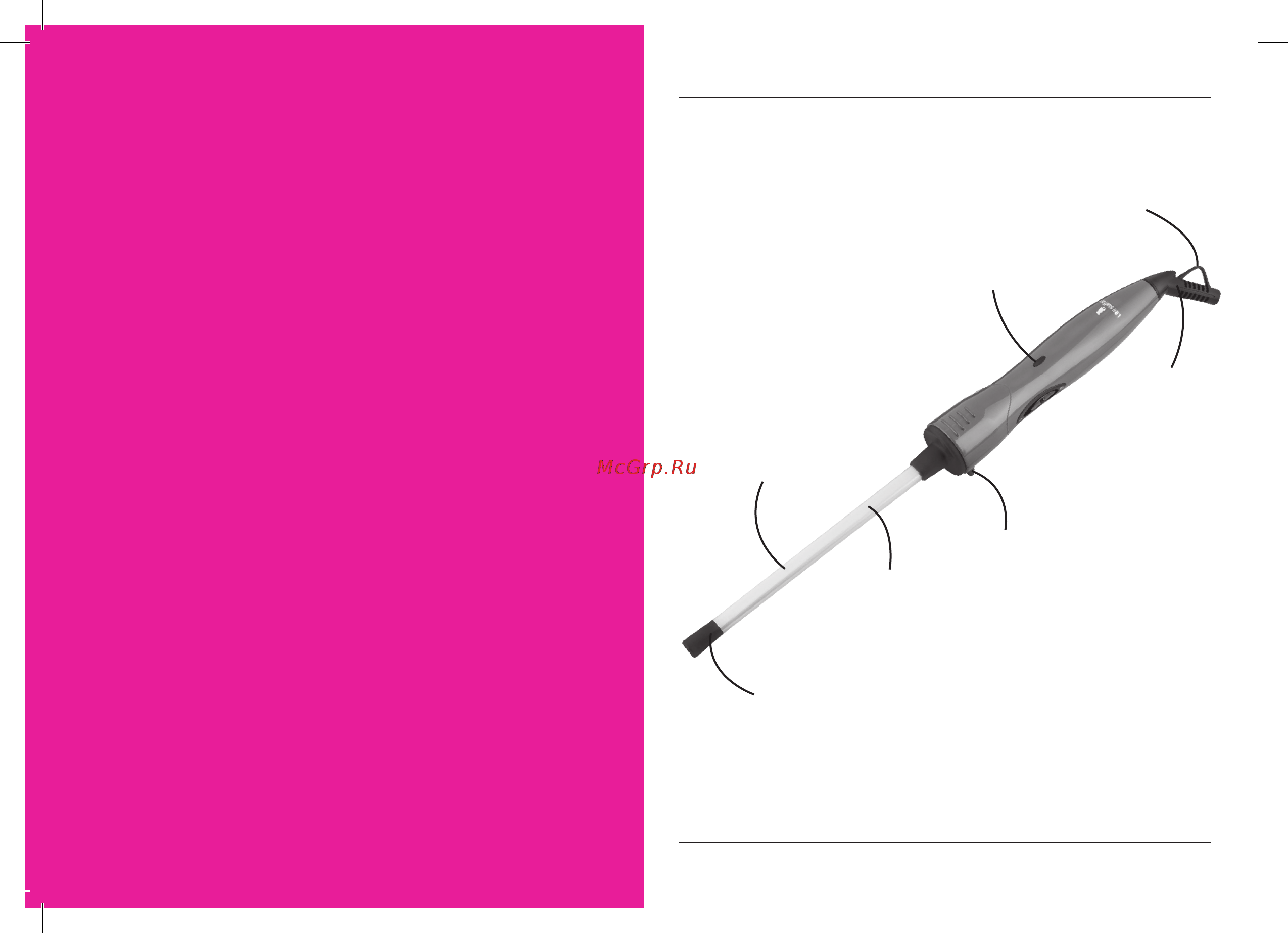 Lee Stafford LSHT01RU Розовый [2/7] Моя узкая плойка для укладки волос chopstick styler поможет вам создать модный образ с длинными локонами бутылочками корпус с керамическим покрытием и нагрев до высокой температуры дают возможность проявить вам свое мастерство в области стиля