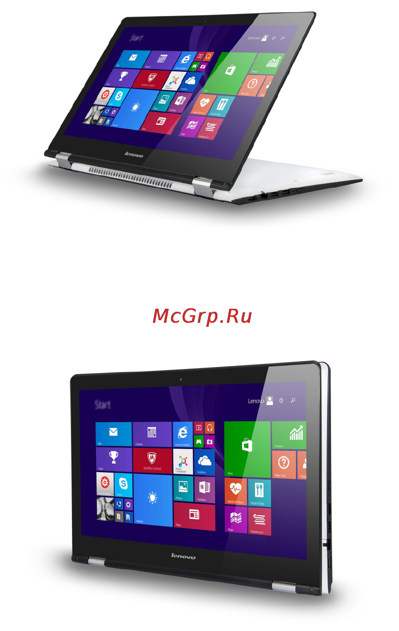 Lenovo Yoga 500 14 (80N400V3RK) [14/43] Режим планшета