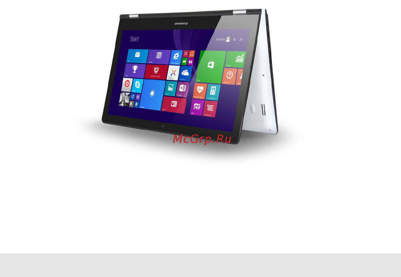 Lenovo Yoga 500 14 (80N400V3RK) [15/43] Режим палатки режим презентации