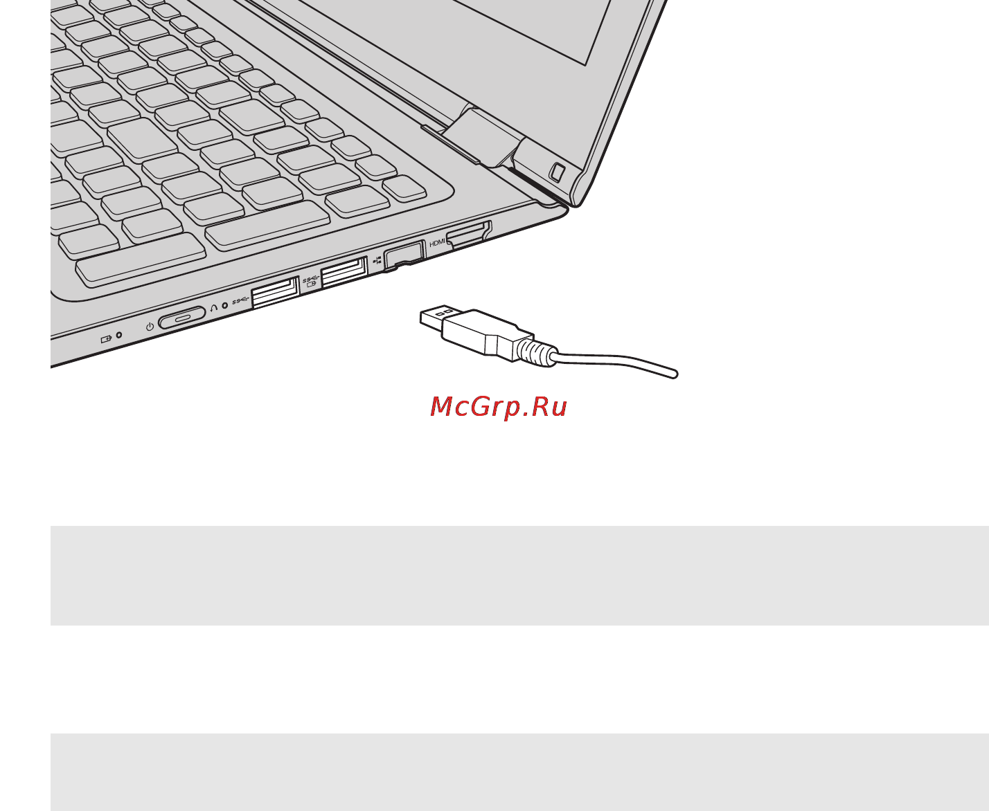 Lenovo Yoga 500 14 (80N400V3RK) [20/43] Подключение устройств usb