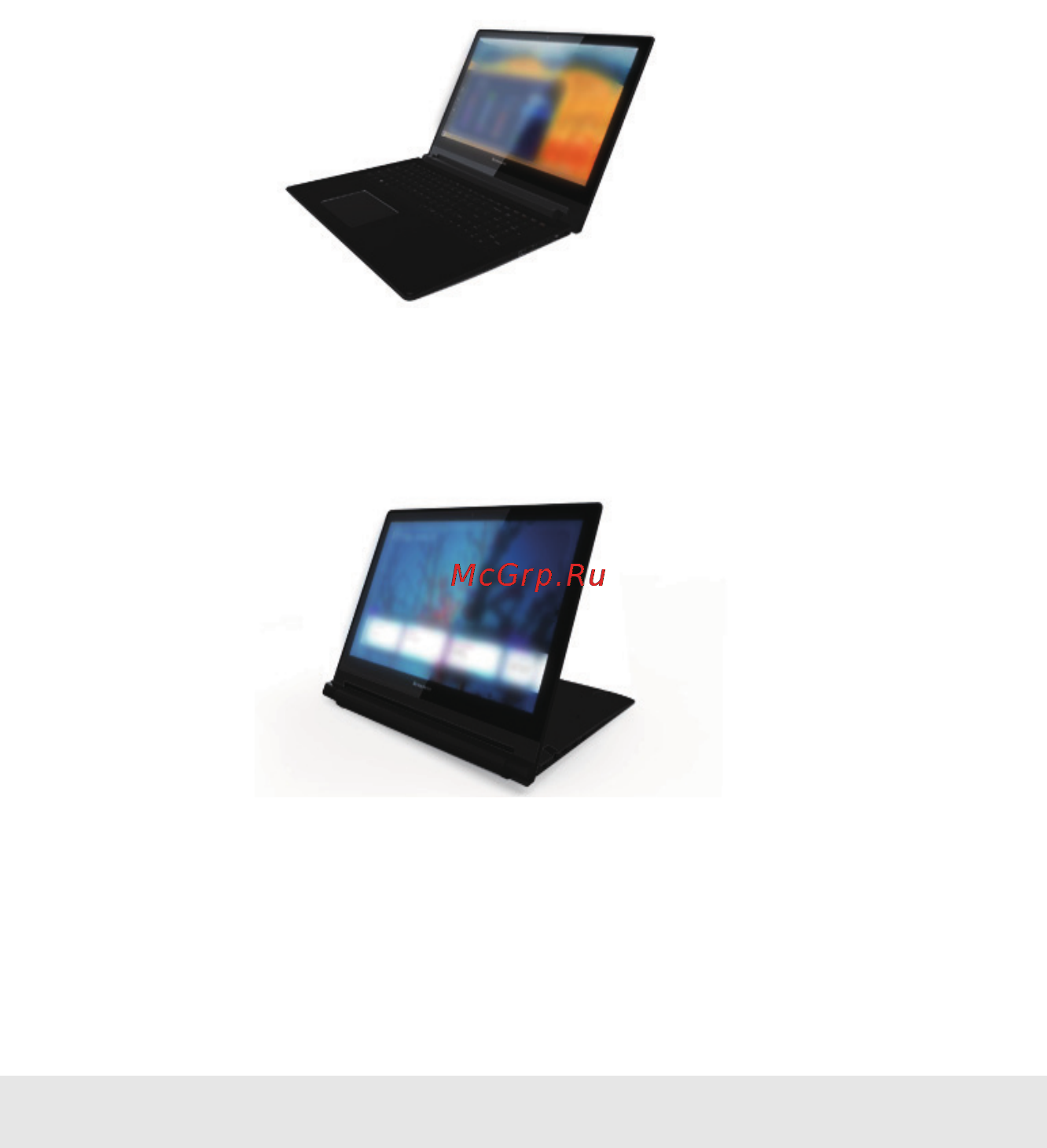 Lenovo IdeaPad FLEX 2 PRO-15 (80K80018RK) [10/40] Варианты расположения панели дисплея