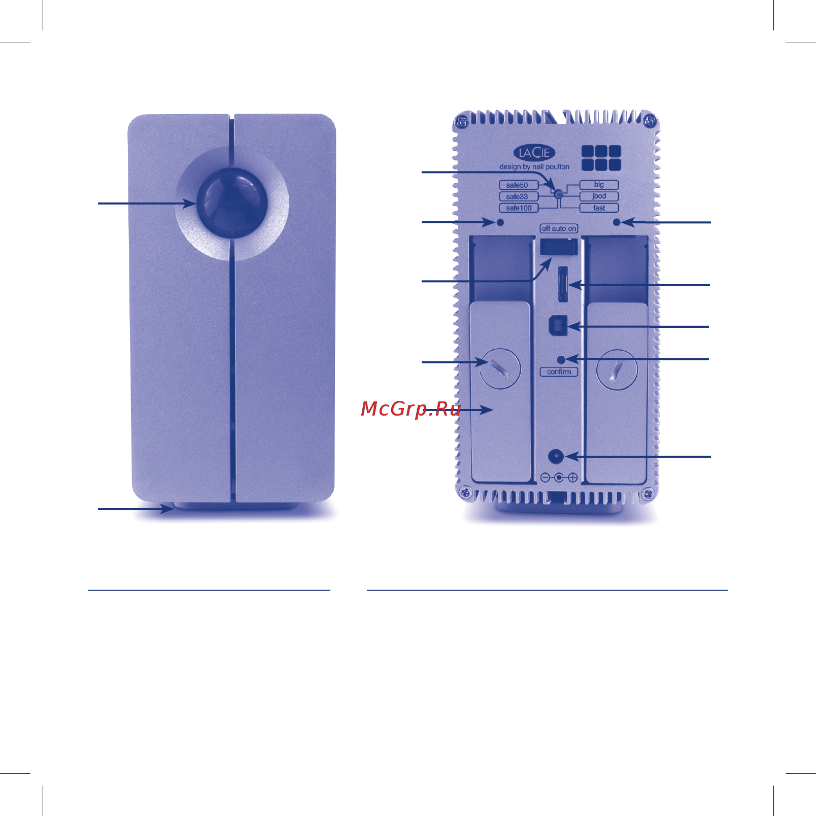 Lacie 120Gb USB 2.0 [3/8] Front view