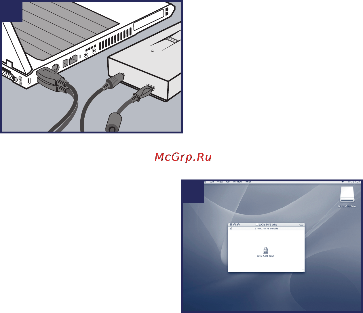 Lacie 120Gb Biometric USB Инструкция по эксплуатации онлайн [4/8] 134801