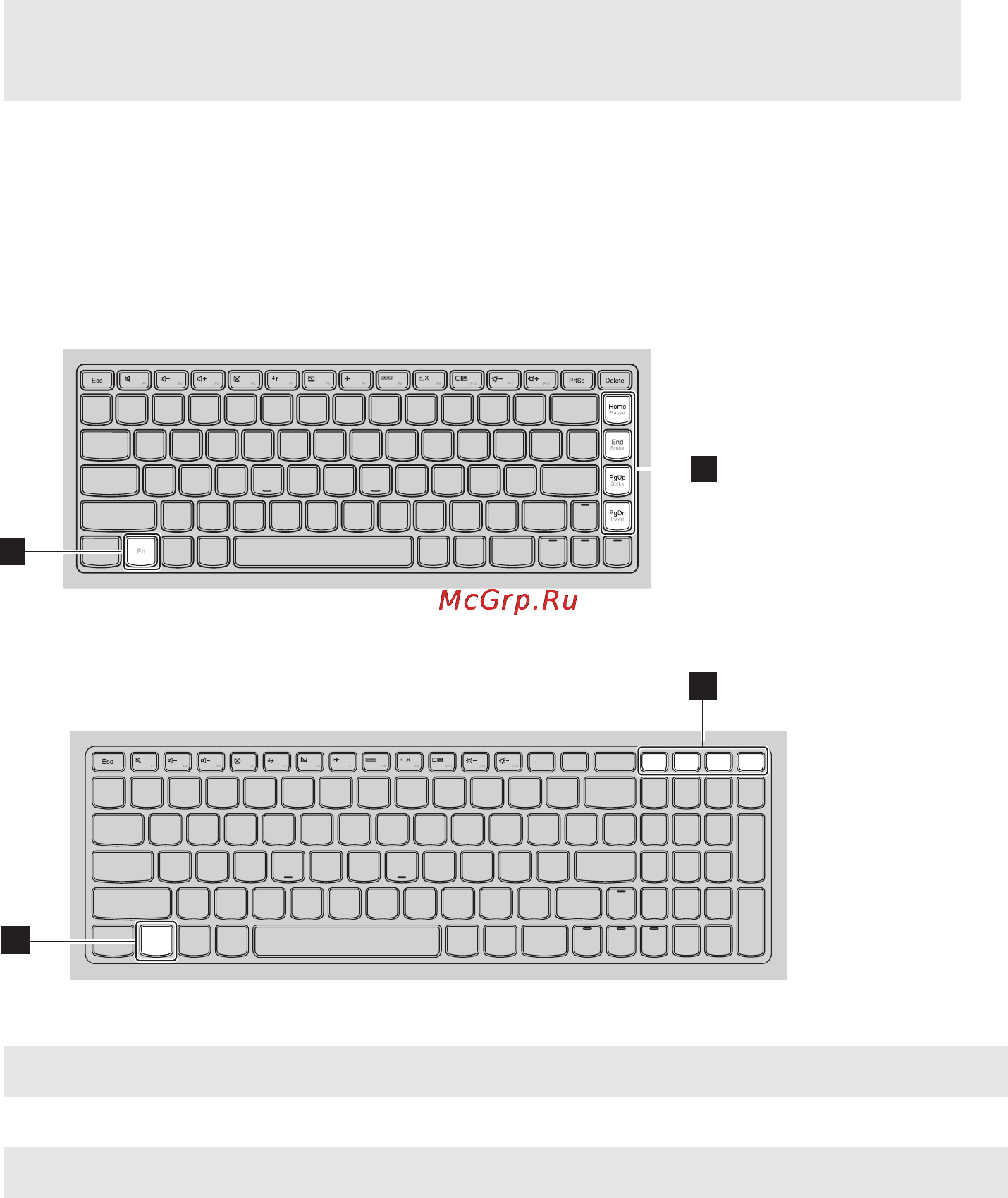 Lenovo IdeaPad B5030 (59441376) [11/52] Комбинации функциональных клавиш
