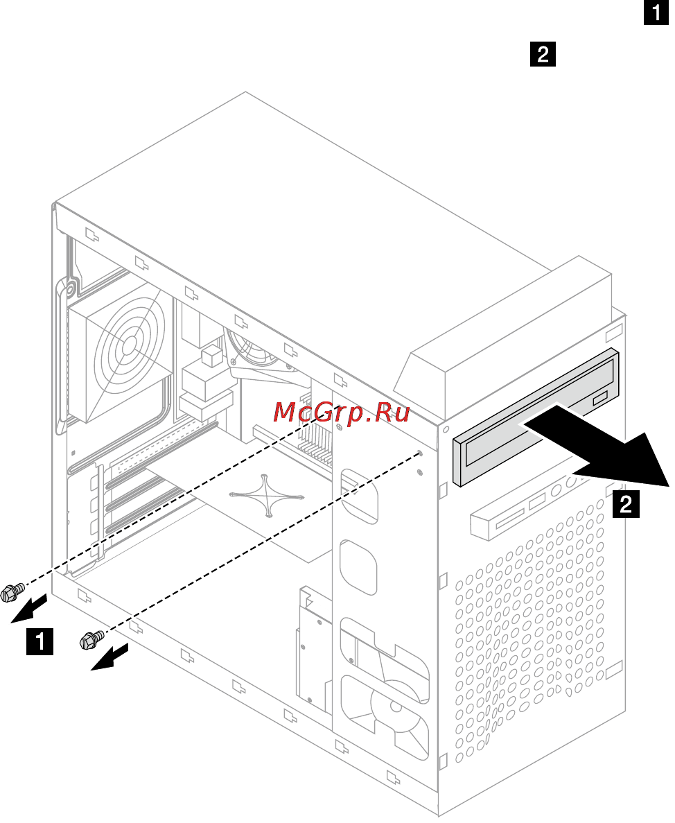 Lenovo E50-00 (90BX003NRK) [41/49] Г г замена дисковода оптических дисков