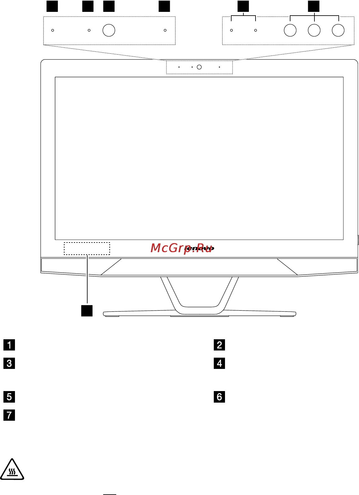 Lenovo B50-35 (F0AV001ARK) [7/59] Вид компьютера спереди