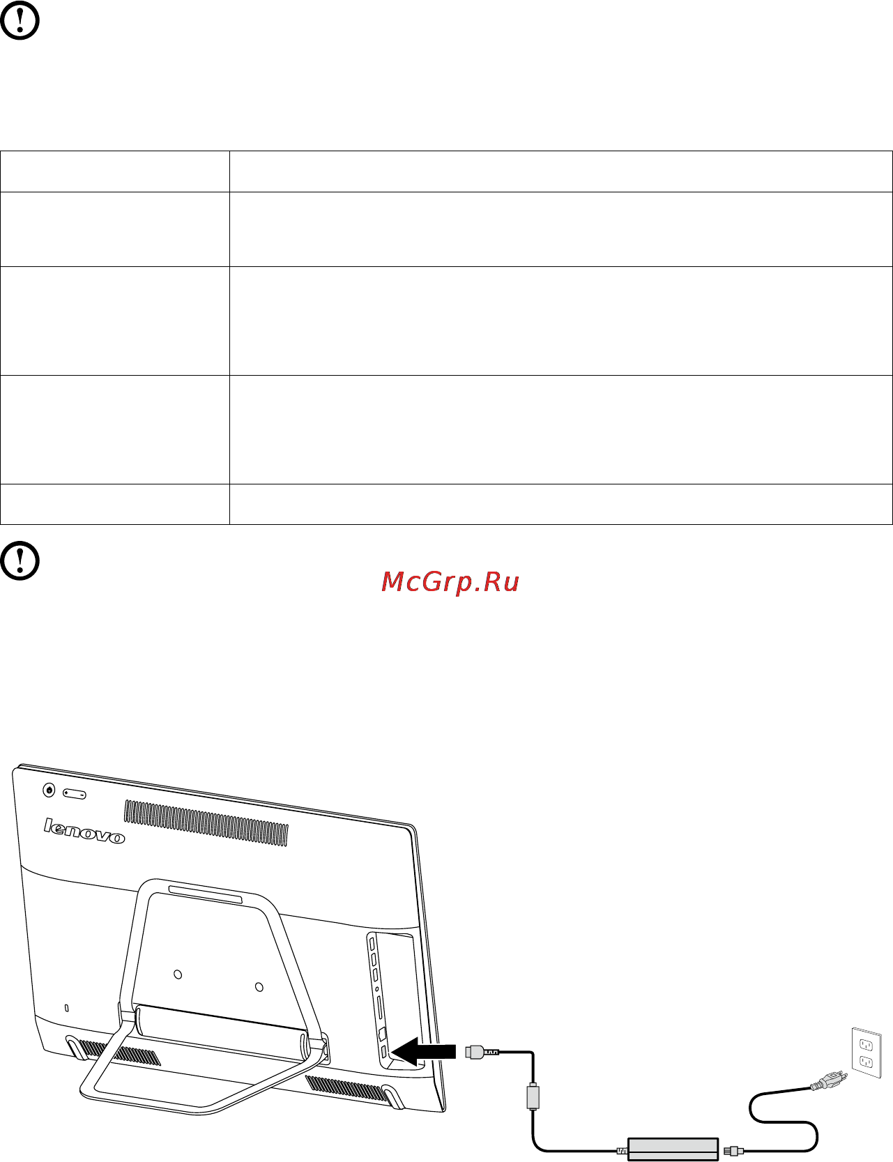 Lenovo IdeaCentre N300 (57328141) [11/21] Основные инструкции к разъемам