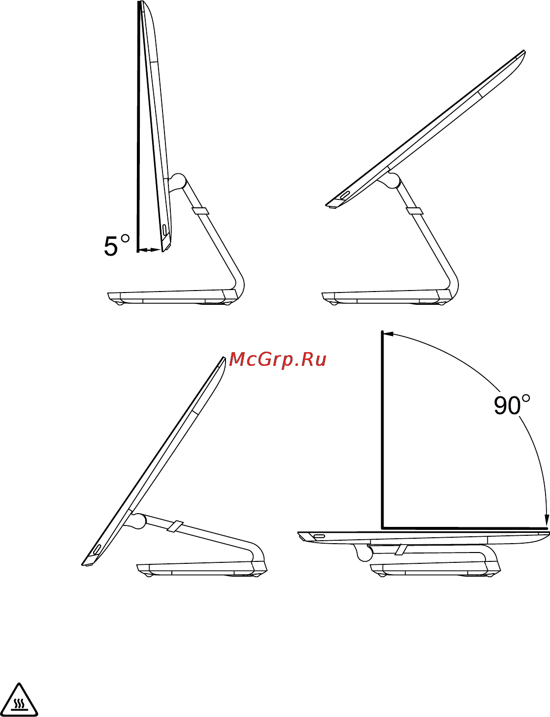 Lenovo IdeaCentre A740 (F0AM0091RK) [10/47] Подставка компьютера