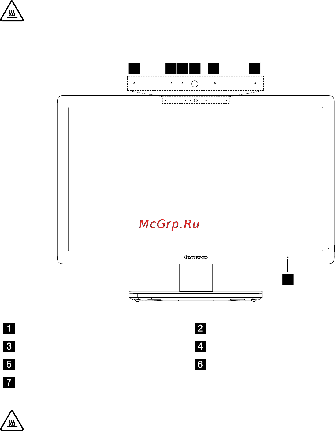 Lenovo IdeaCentre A740 (F0AM0091RK) [7/47] Вид компьютера спереди