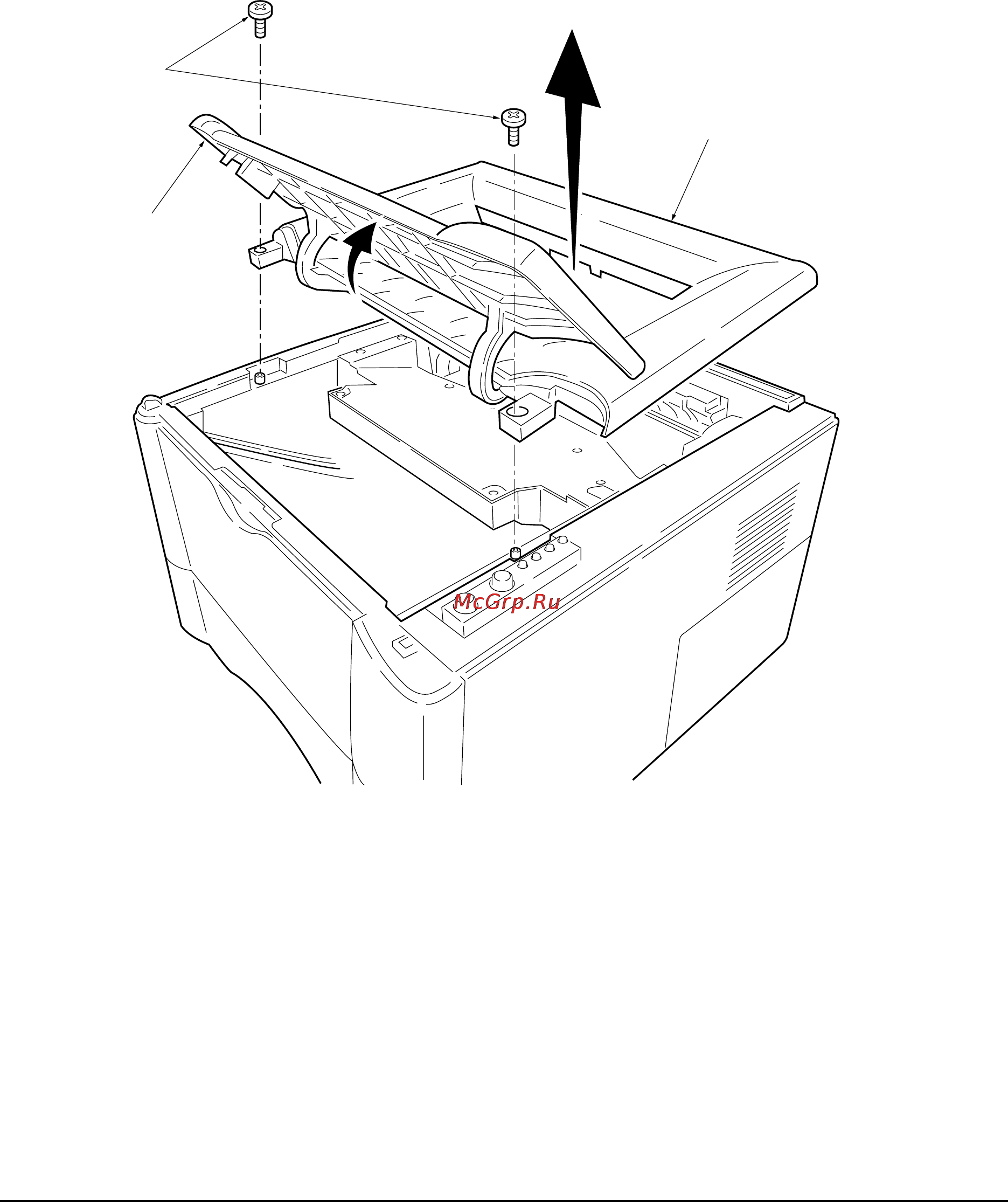 Kyocera FS-1000 Plus [78/163] 2 2 removing the principal outer covers