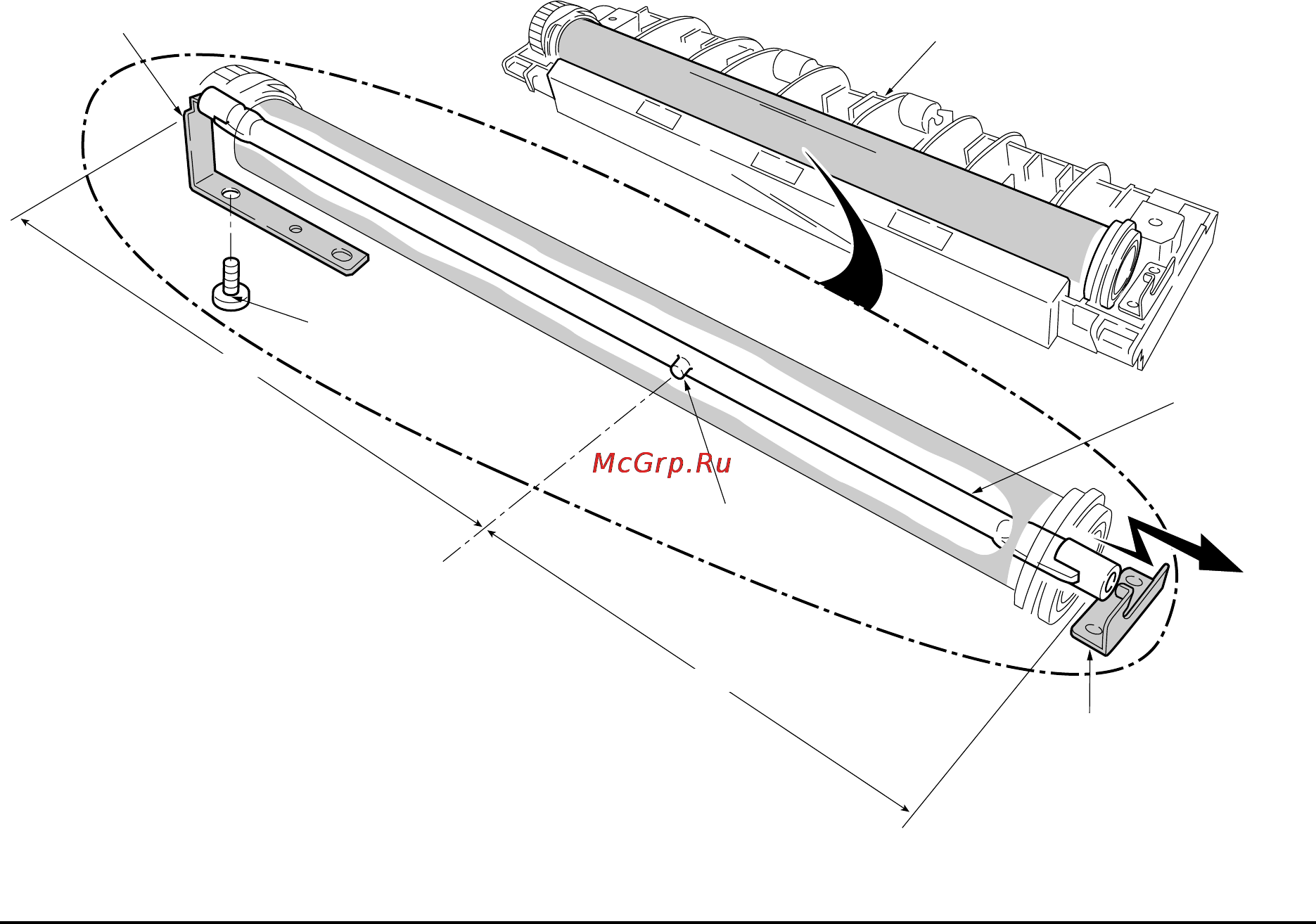 Kyocera FS-1000 Plus [96/163] 2 removing the heater lamp