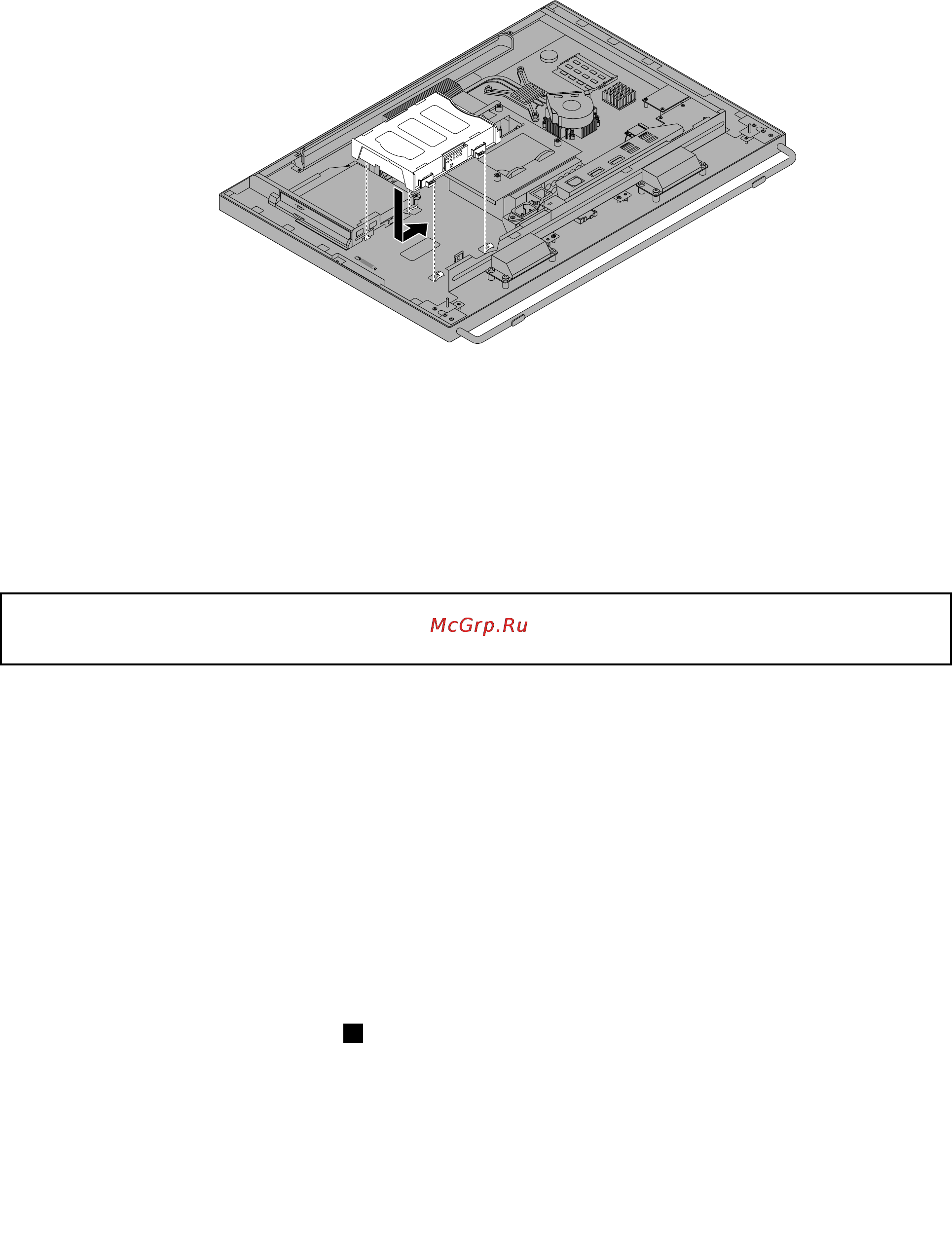 Lenovo ThinkCentre M92z /33252T3/ [61/158] Замена дисковода оптических дисков