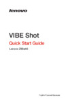 Lenovo Vibe Shot Z90A40 Grey Инструкция по эксплуатации