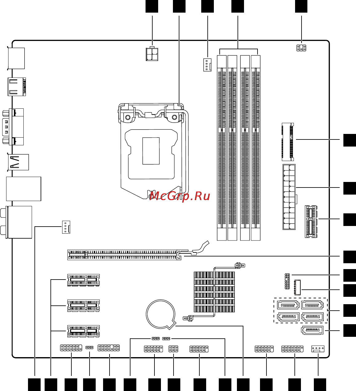 Lenovo K450 /57329509/ [49/71] Компоненты на системной плате