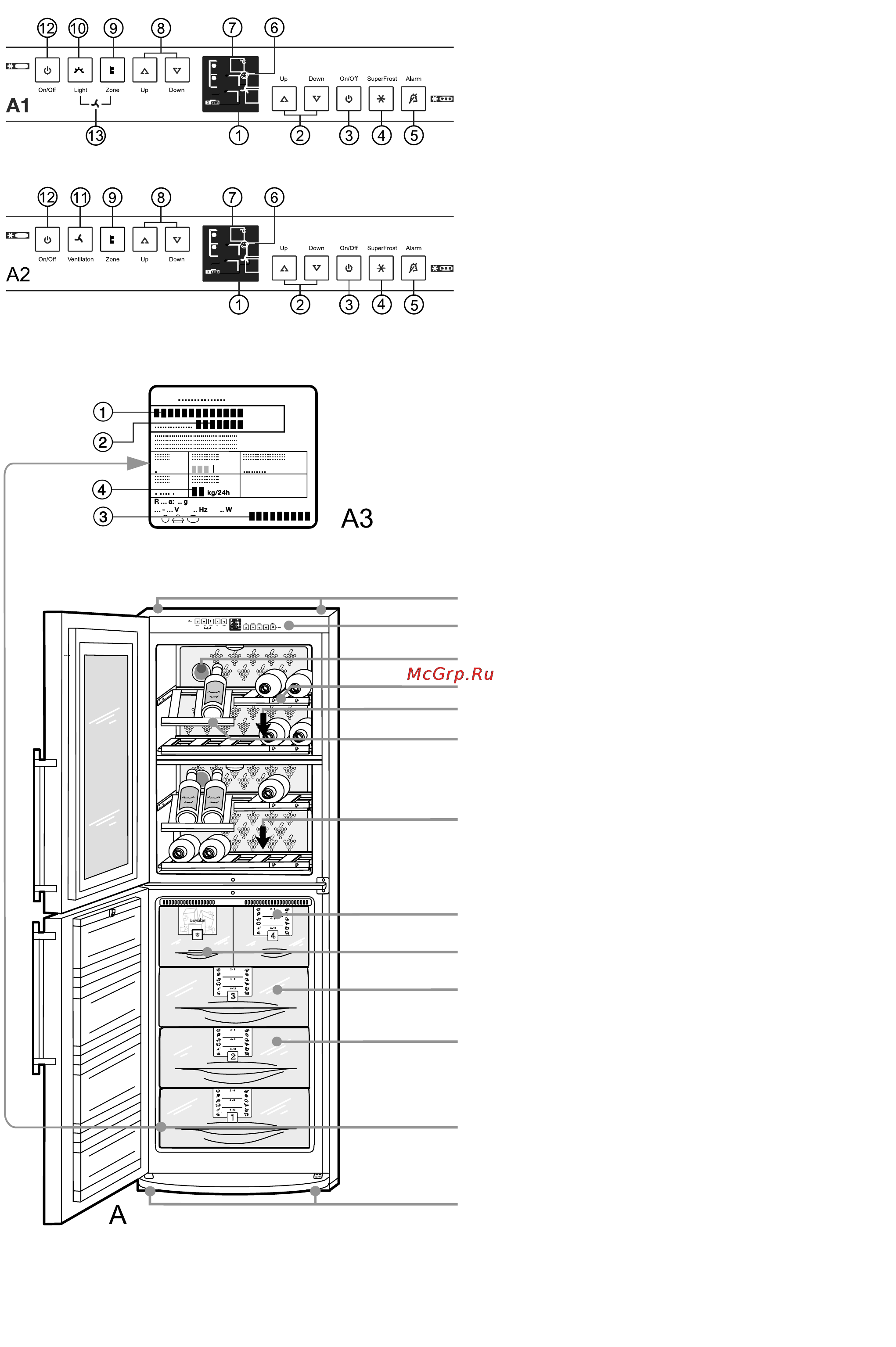 Liebherr SWTNes2900+SKBes4200 [2/29] Винный температурный шкаф