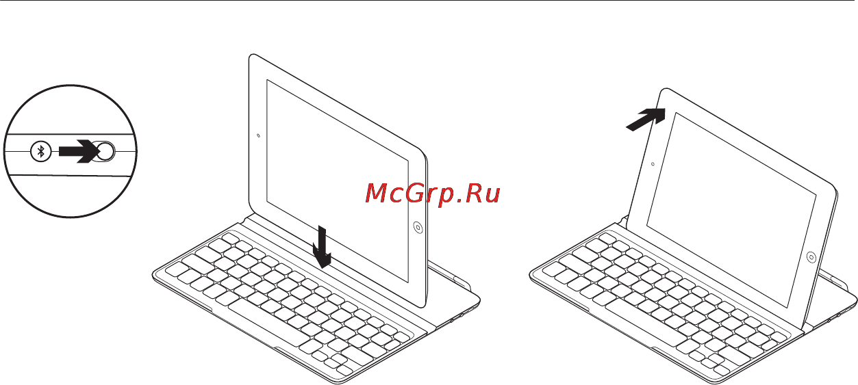 Logitech Ultrathin Keyboard Cover (920-004236) [3/10] Настройка продукта