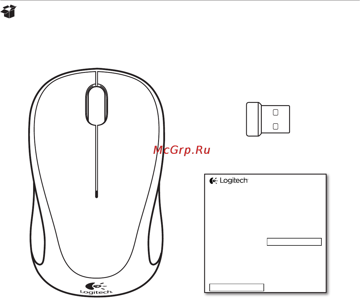 Logitech M238 Luke Lion (910-004475) [2/9] Комплект поставки