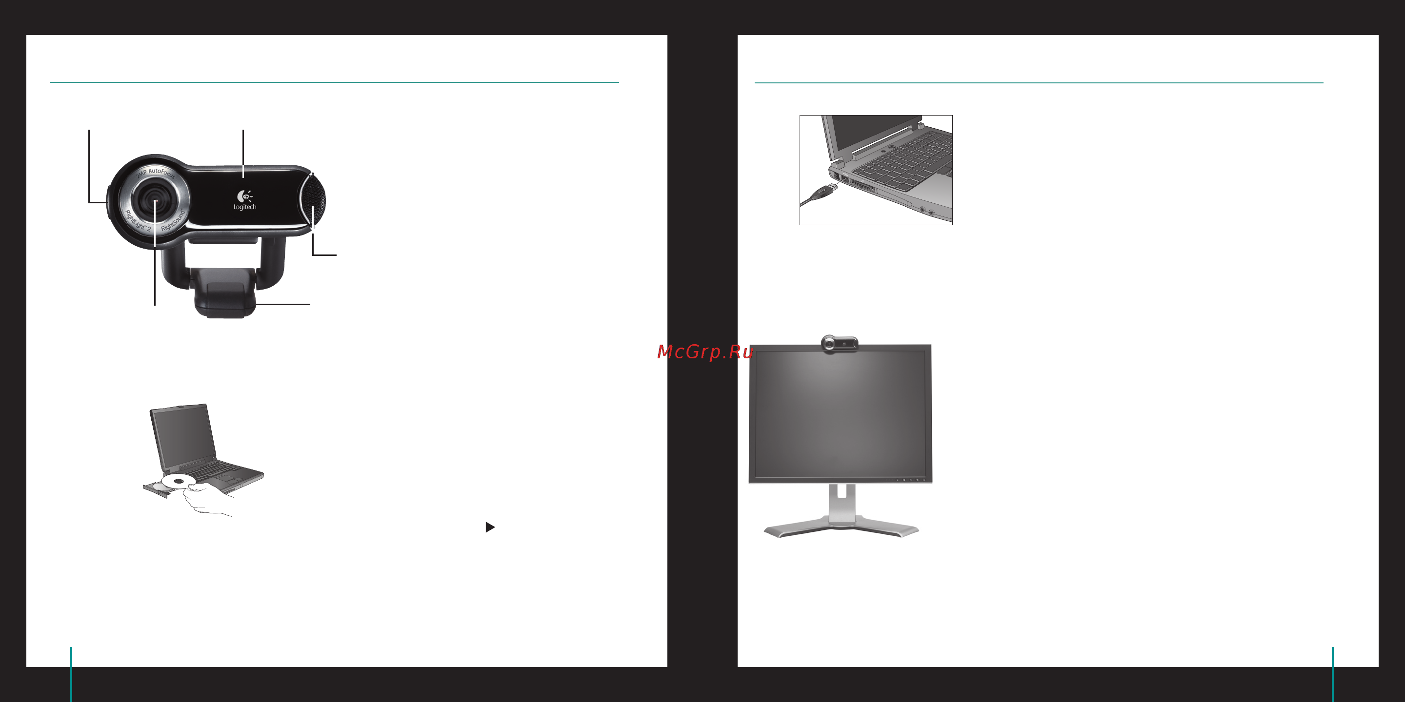 Logitech QC Pro 9000 [13/59] Caratteristiche della webcam
