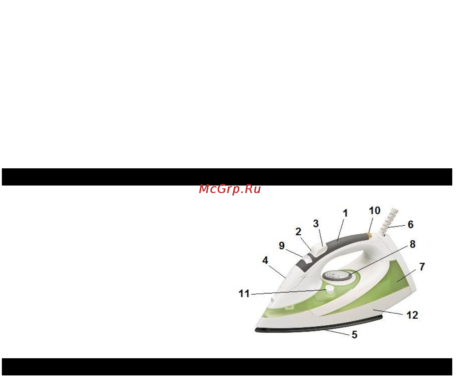 Aresa I-2407C [3/7] Обозначение составных частей