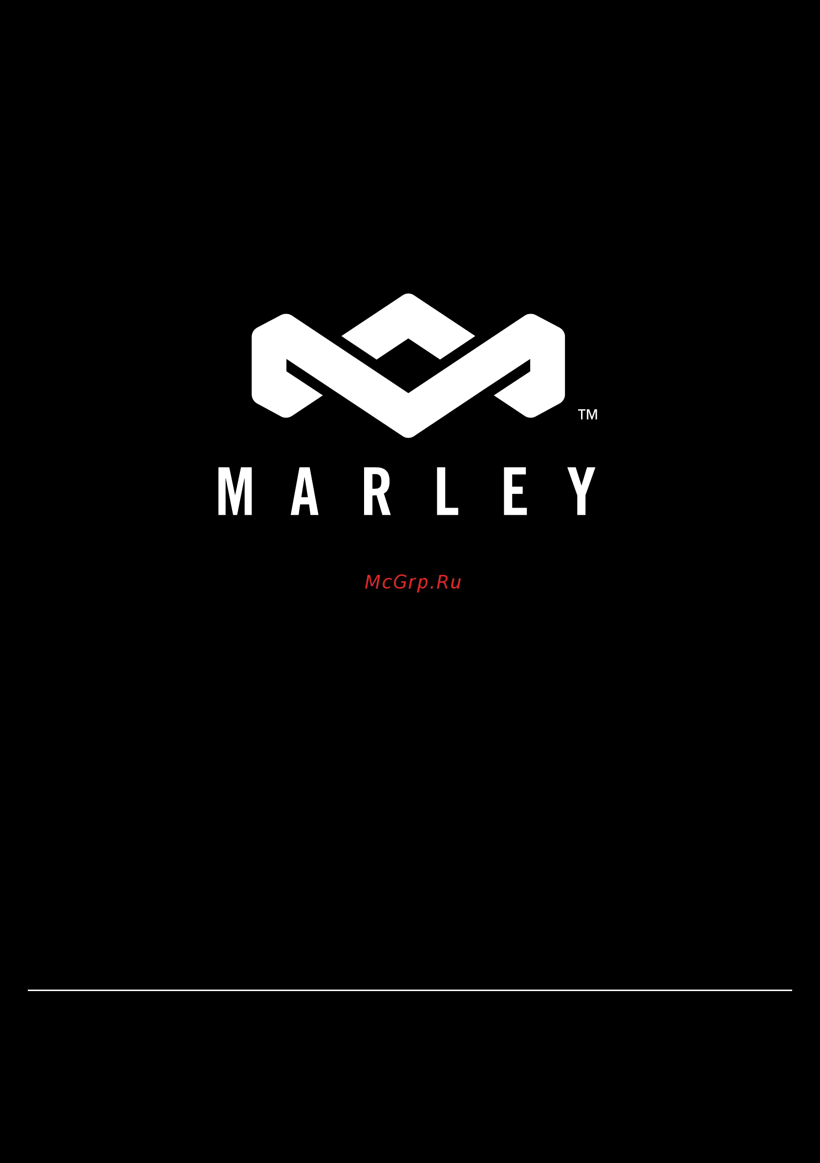 Marley Get Together (EM-JA006-MI-EU2) Инструкция по эксплуатации онлайн