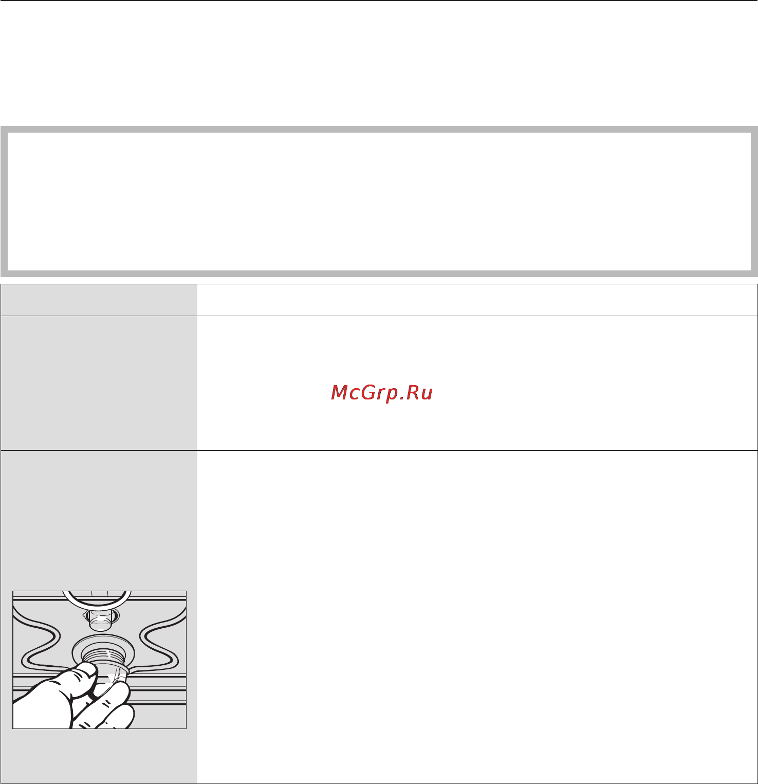 Miele H5240 BP BK [65/80] Íåïîëàäêè è íåèñïðàâíîñòè 65
