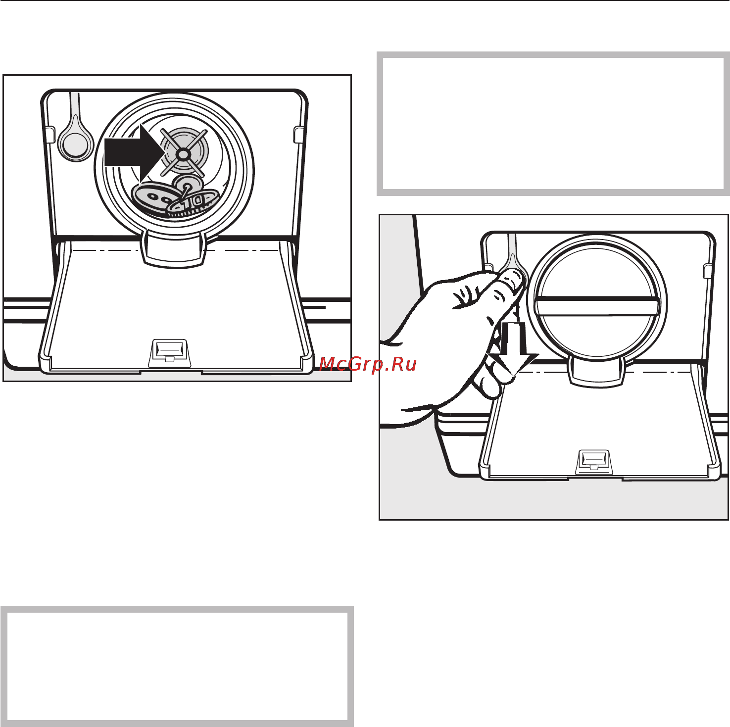 Miele W 262 WPM [41/60] Помощь при неисправностях