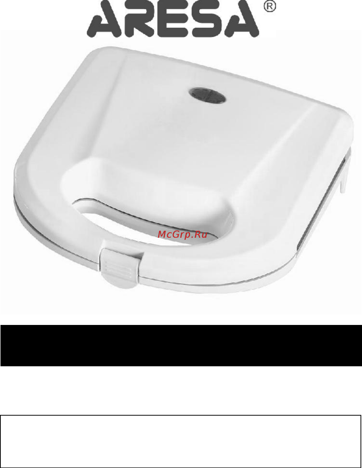 Aresa SM-503W Инструкция онлайн