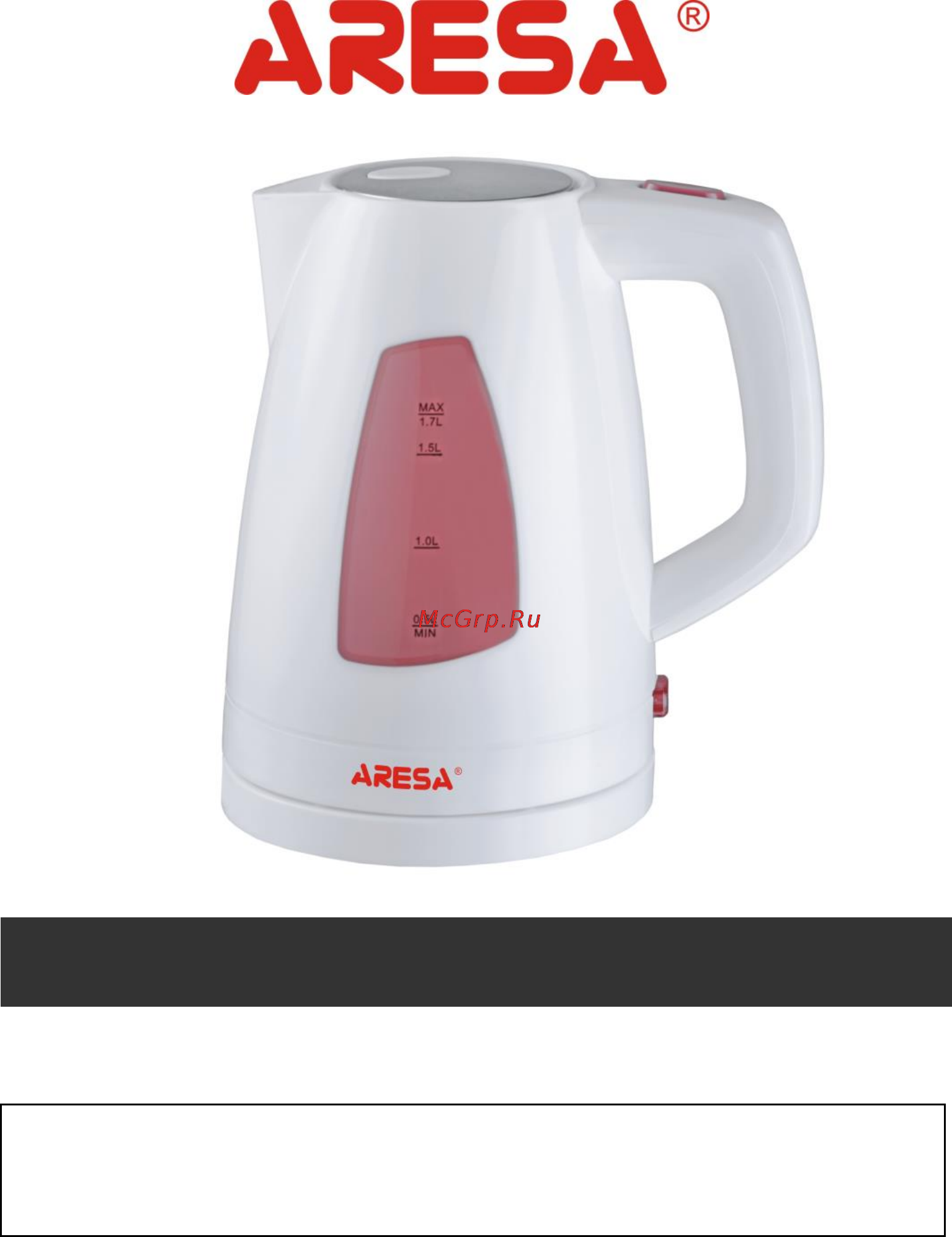 Aresa AR-3407 Инструкция онлайн