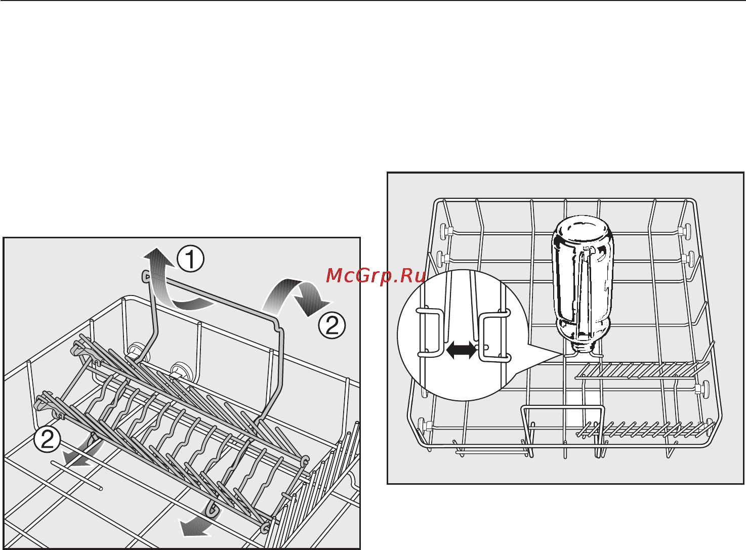 Miele G 1344 SCi [30/72] Ñúåìíàÿ âñòàâêà ñ íàïðàâëÿþùèìè 30