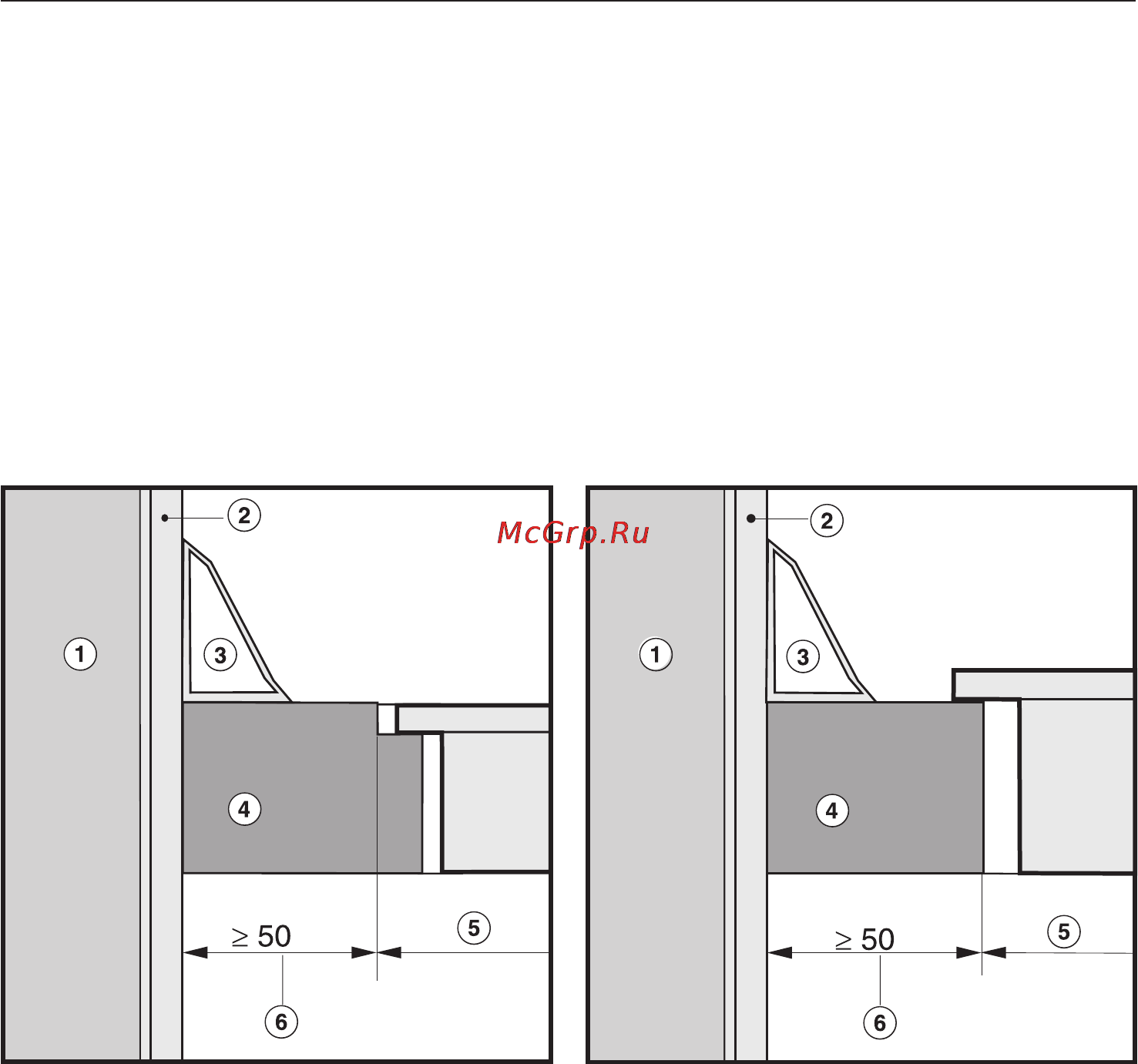 Miele KM5959 [58/88] Указания по встраиванию прибора