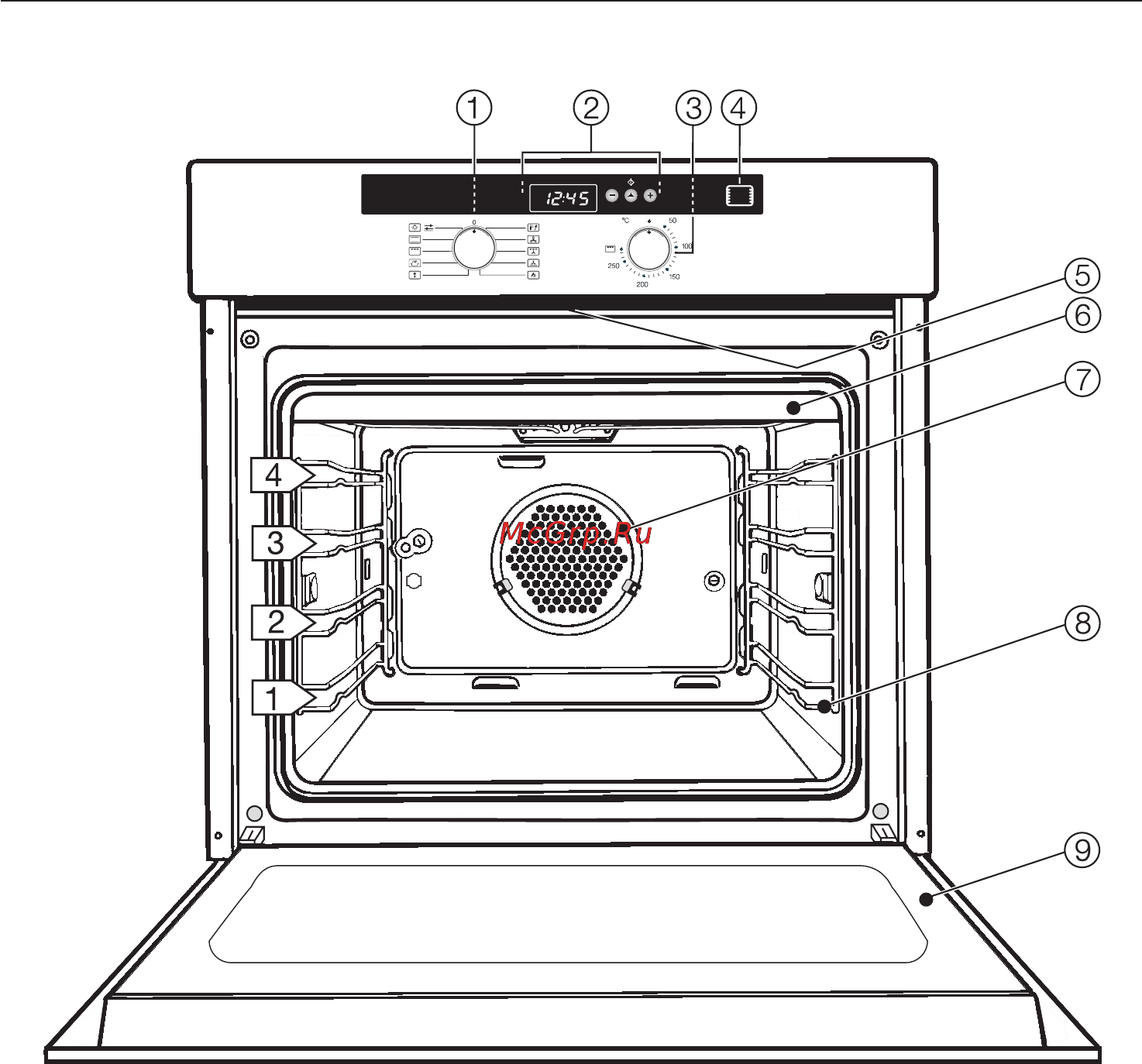Miele H4112 BP ST [12/72] Описание прибора