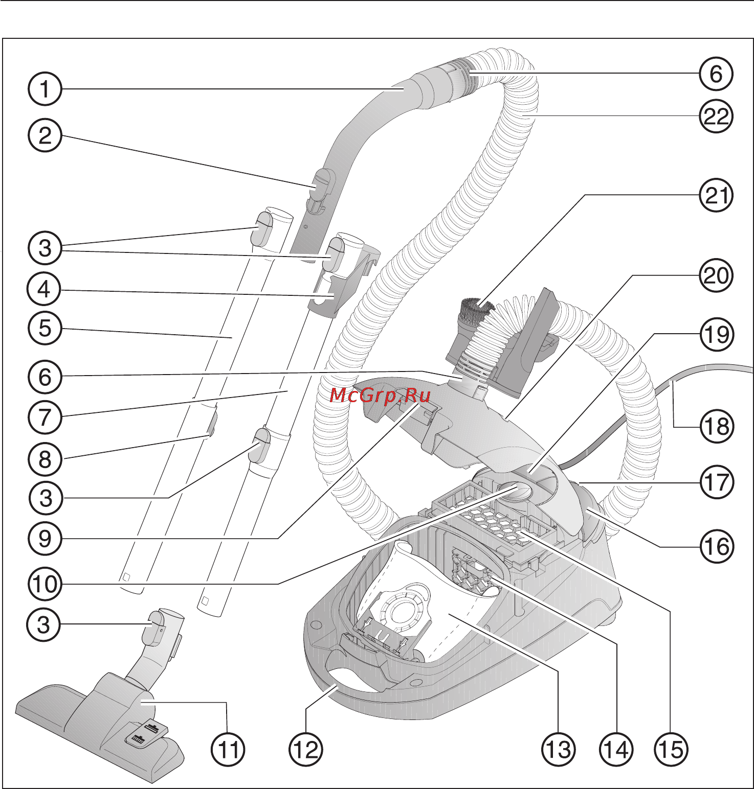 Miele S 2130 White Инструкция по эксплуатации онлайн [18/56] 135877