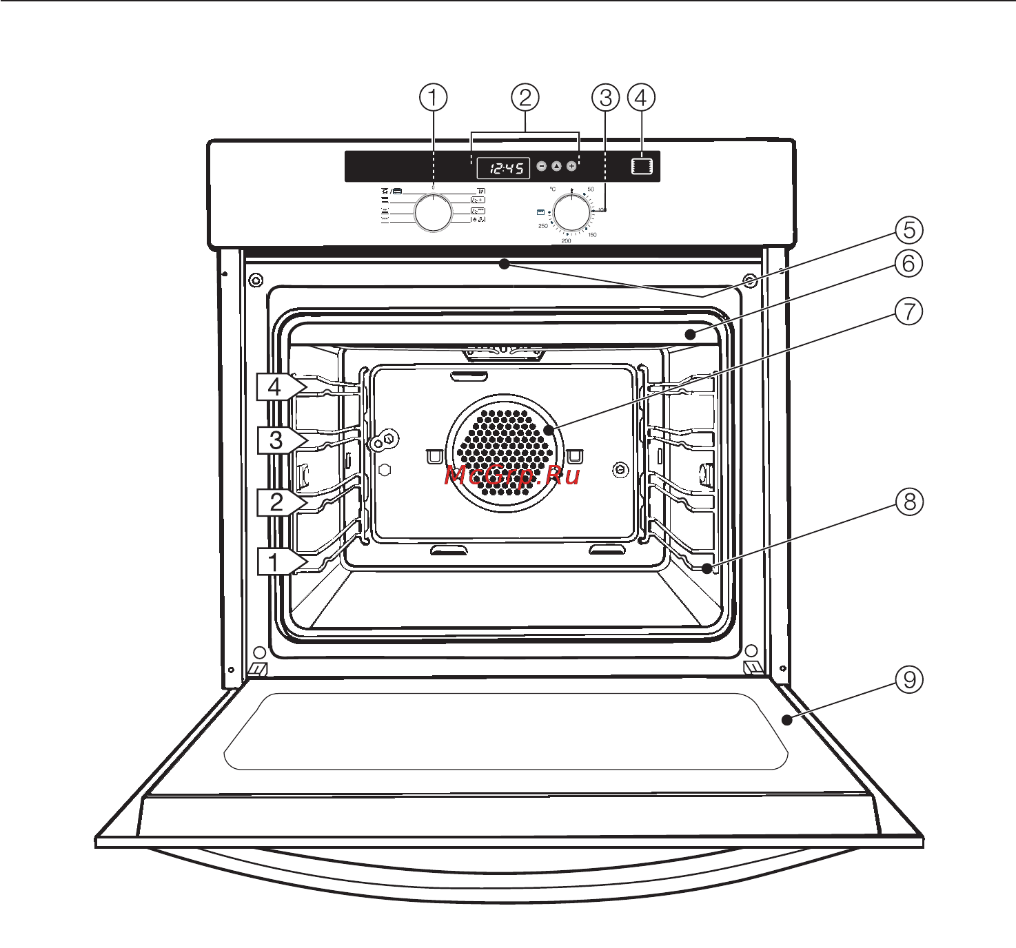 Miele H4171 BP ST [5/73] Описание прибора