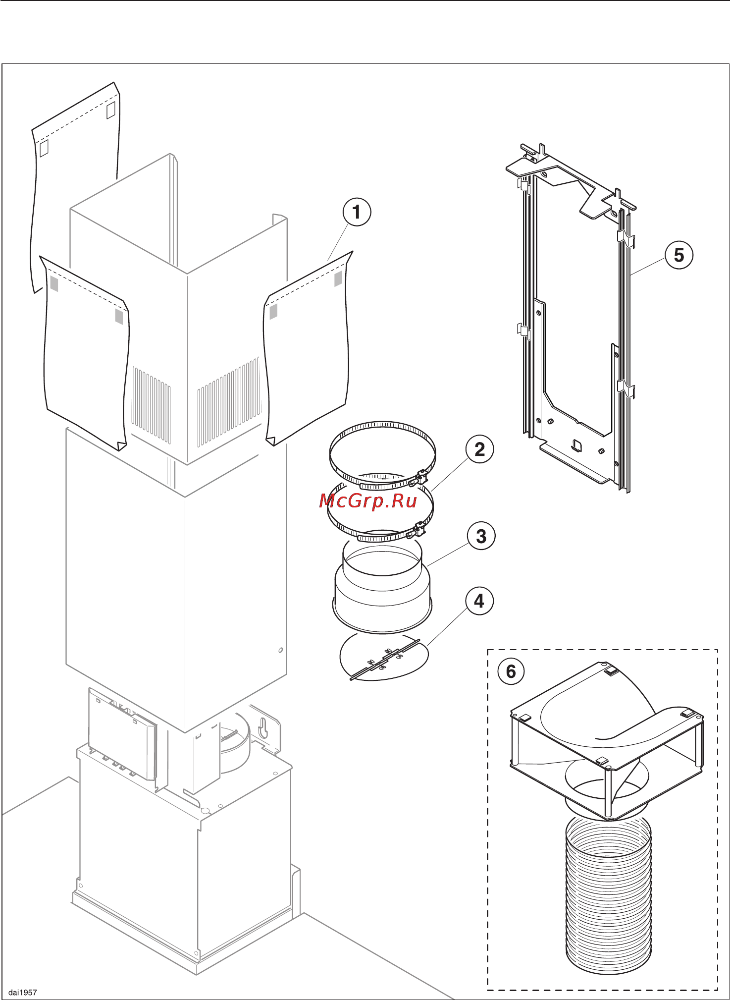 Miele DA 426 [20/32] Ìîíòàæ 20