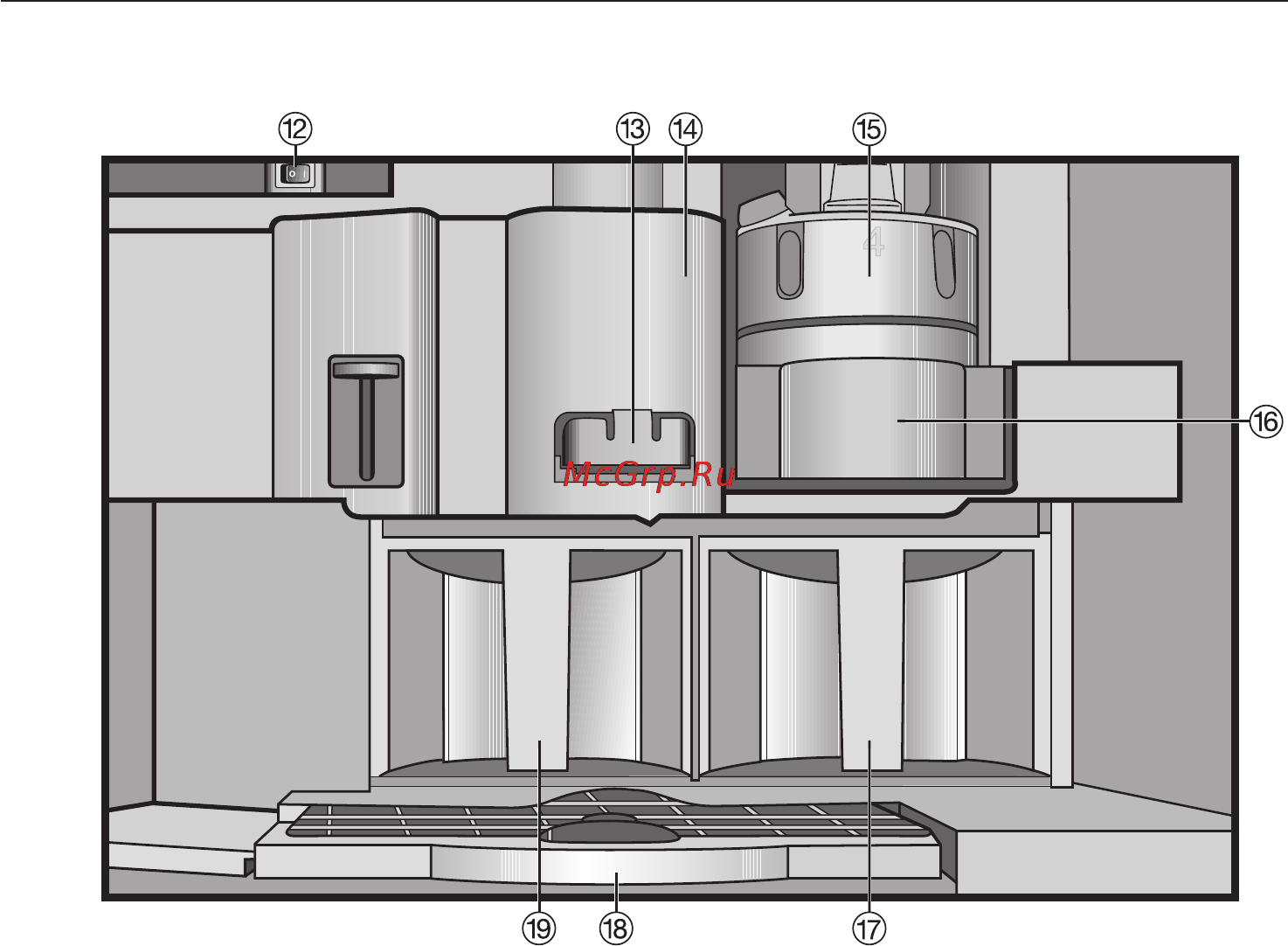 Miele CVA 2660 ST [5/88] Вид изнутри